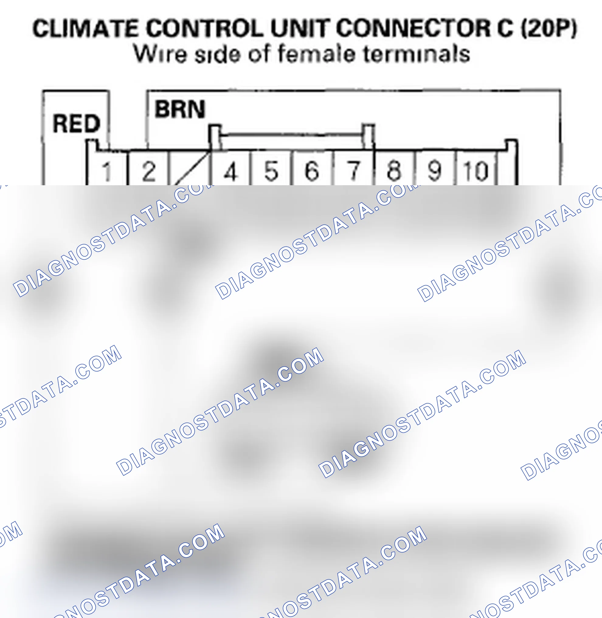 Scheme 95: DTC B2967 or DTC indicator A and Windshield Defrost: An Open in the Humidity Sensor Circuit