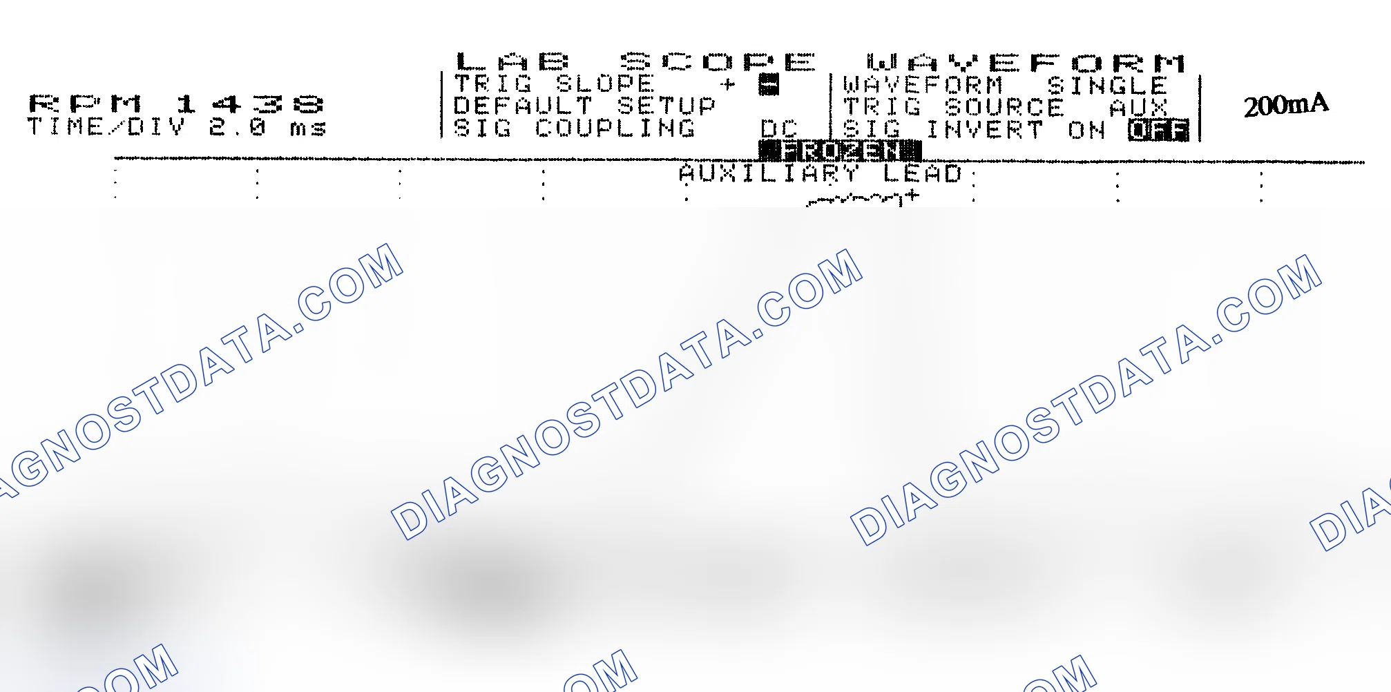 Scheme 15: Single Injector w/Normal Current Flow - Current Pattern