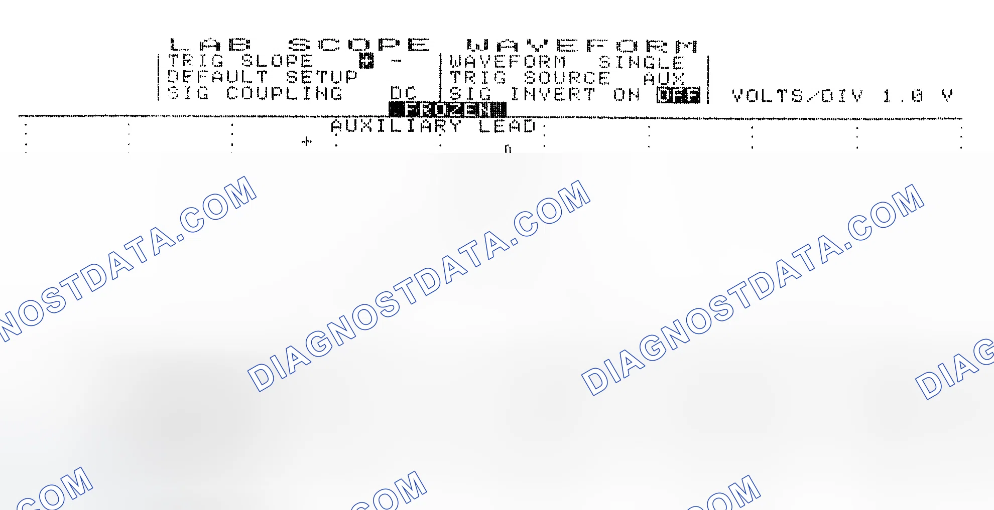 Scheme 19: Single Injector w/Excessive Current Flow - Current Pattern