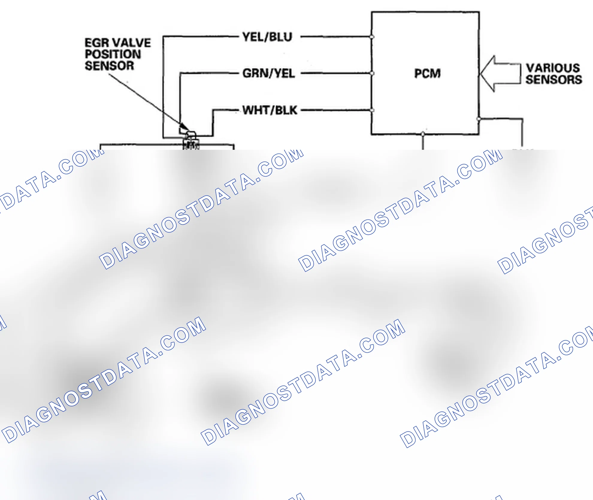 Scheme 228: Exhaust Gas Recirculation (EGR) System Diagram