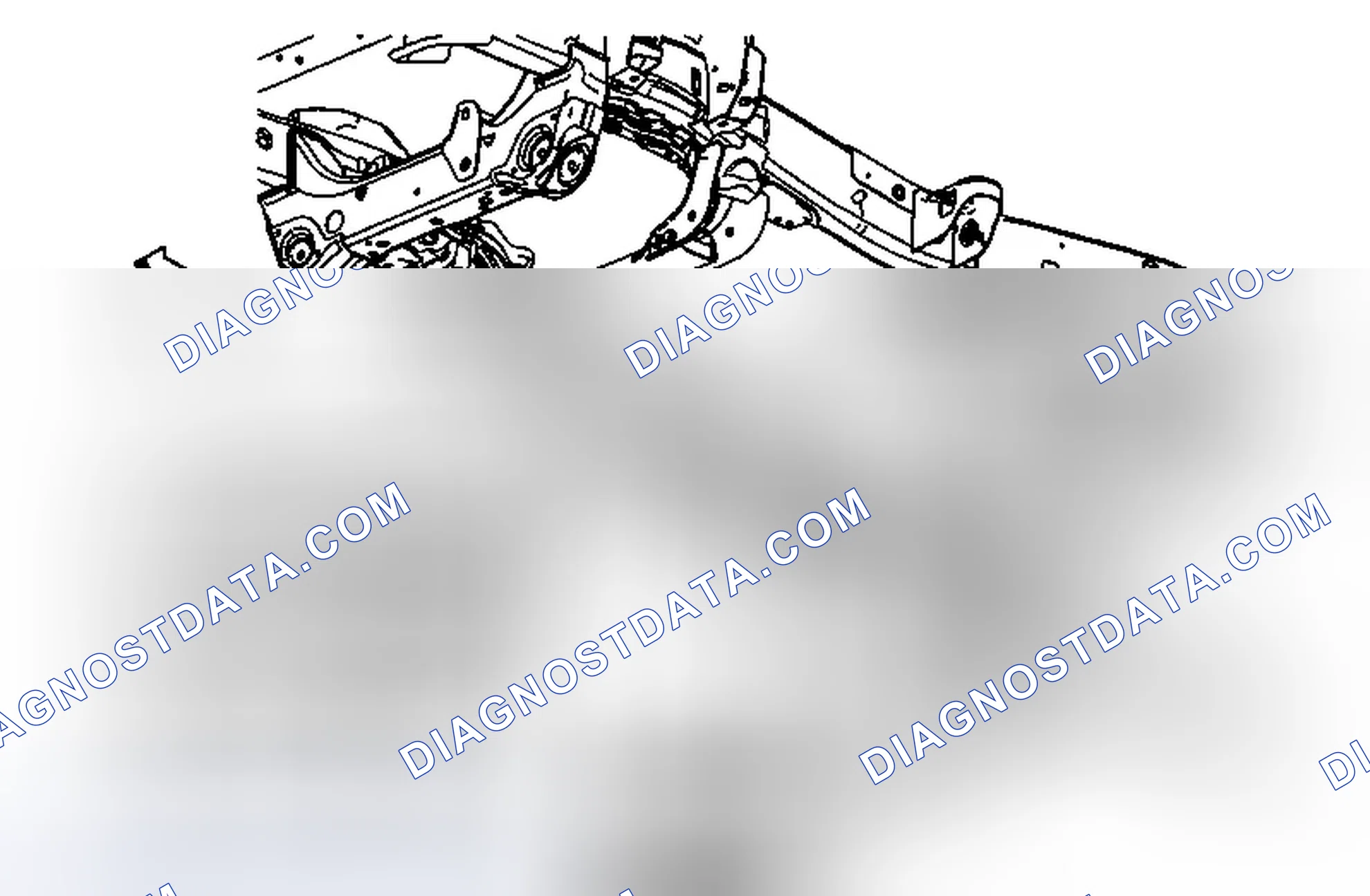 Scheme 8: Transmission Support Crossmember Replacement (4WD 1500/2500)