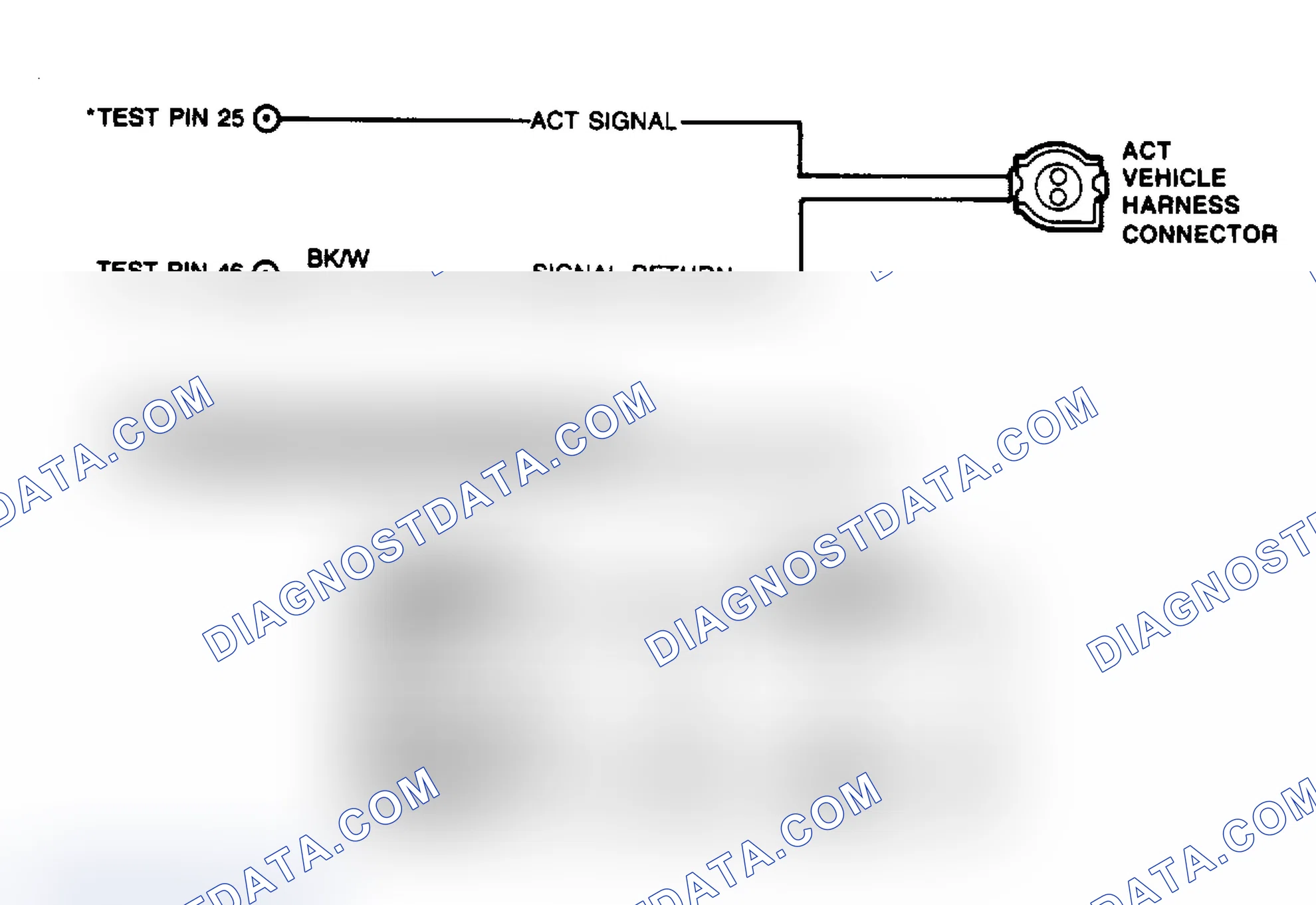 Scheme 41: Air Charge Temperature (ACT) Sensor Circuit
