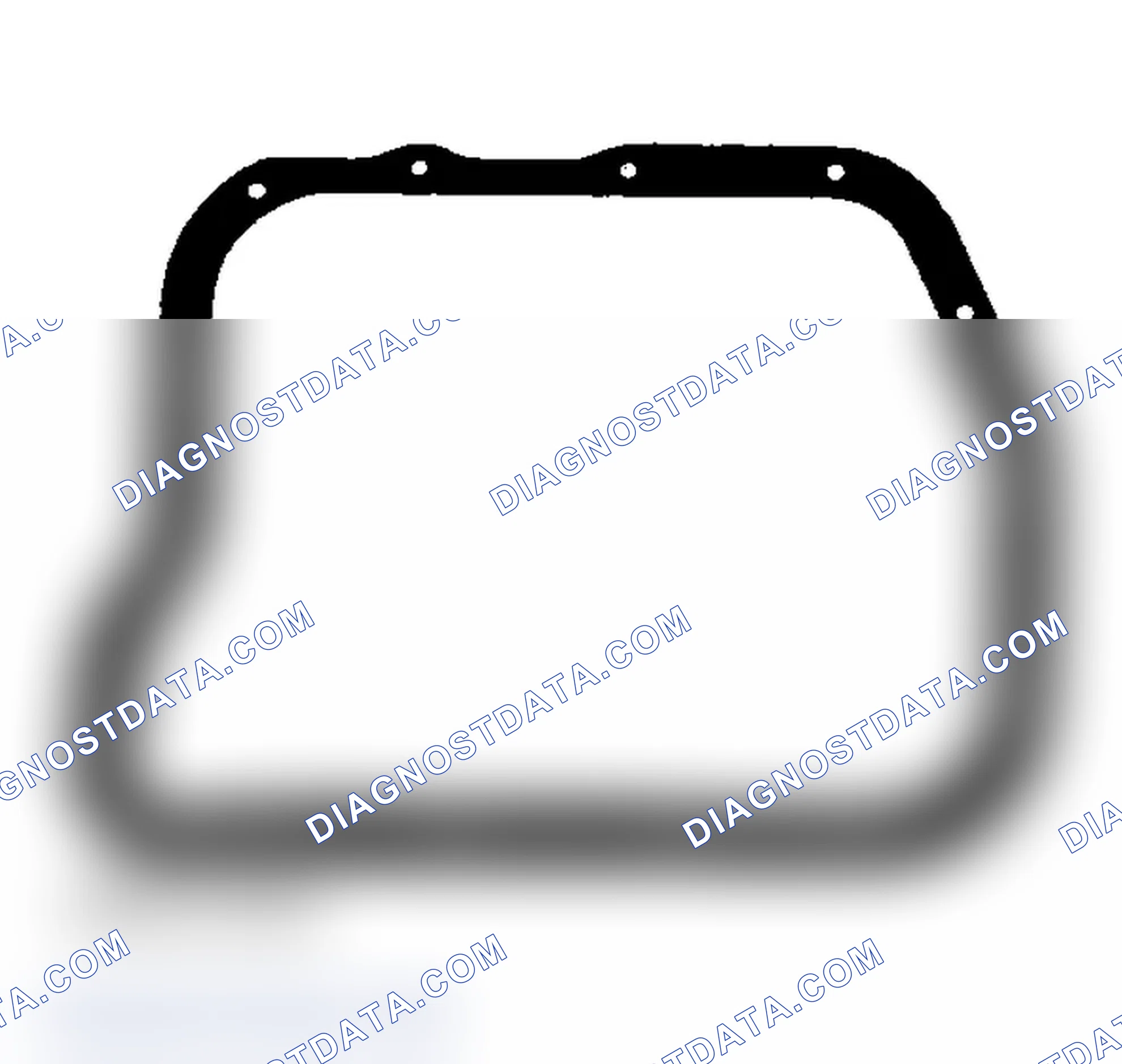 Scheme 167: Identifying Oil Pan Gasket (46RE & 47RE)