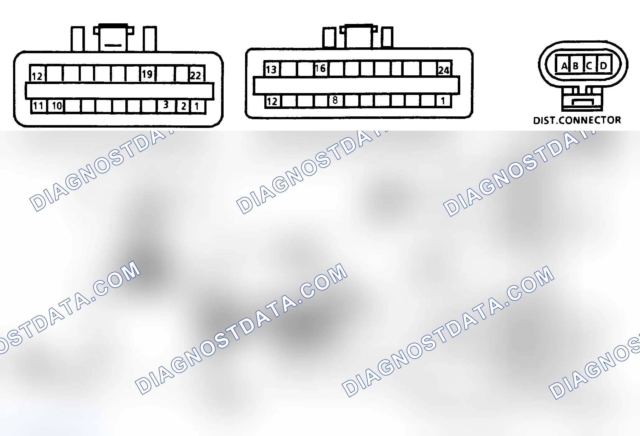 Scheme 115: Code 42 Schematic (2.5L), Electronic Spark Timing (EST)