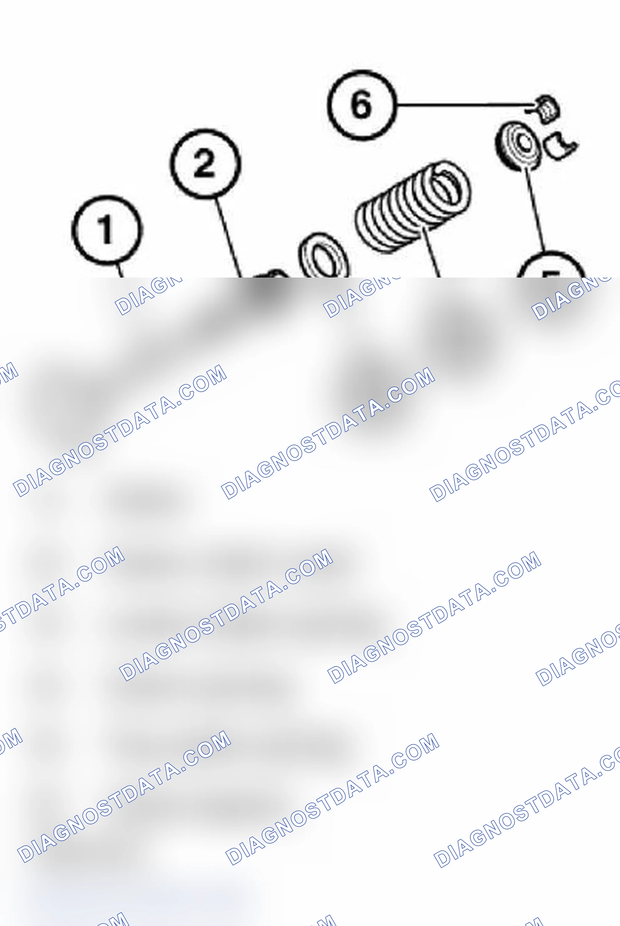 Scheme 343: 11 34 552 Removing and installing or replacing all valves (M52 / S52 / M52TU / M54 / M56)