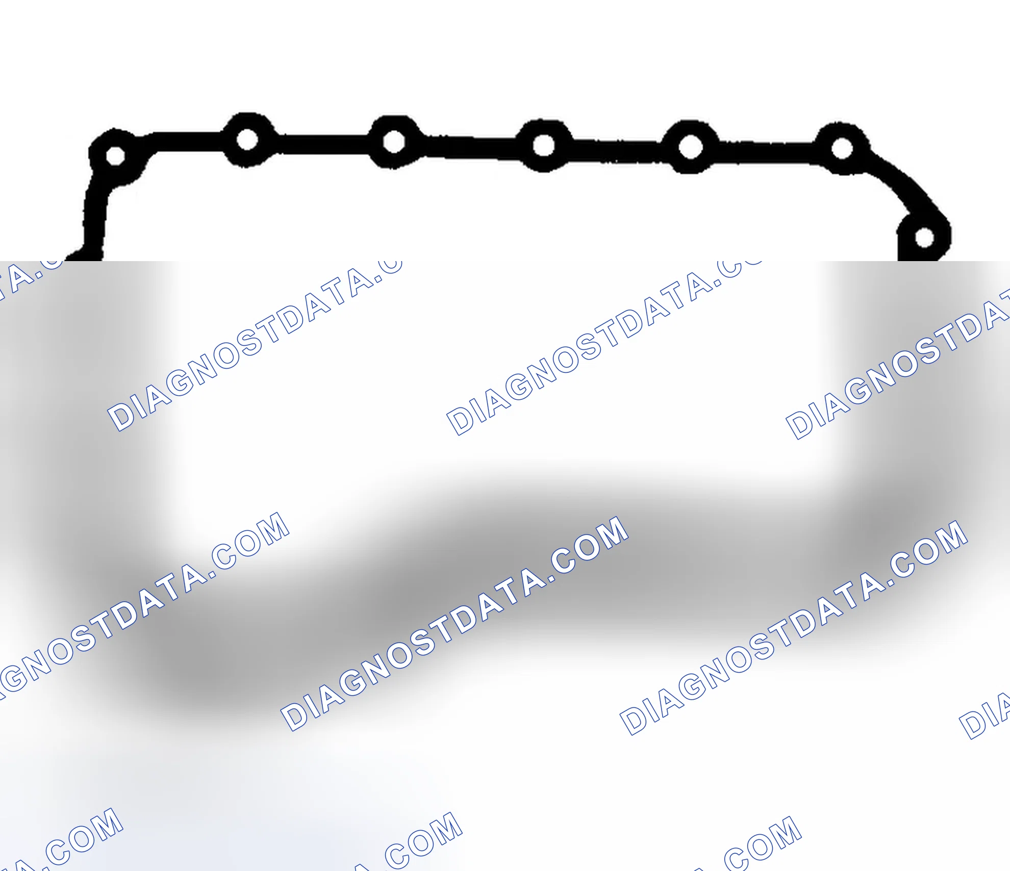 Scheme 10: Identifying Oil Pan Gasket (F4E-III/F4E Type "F")