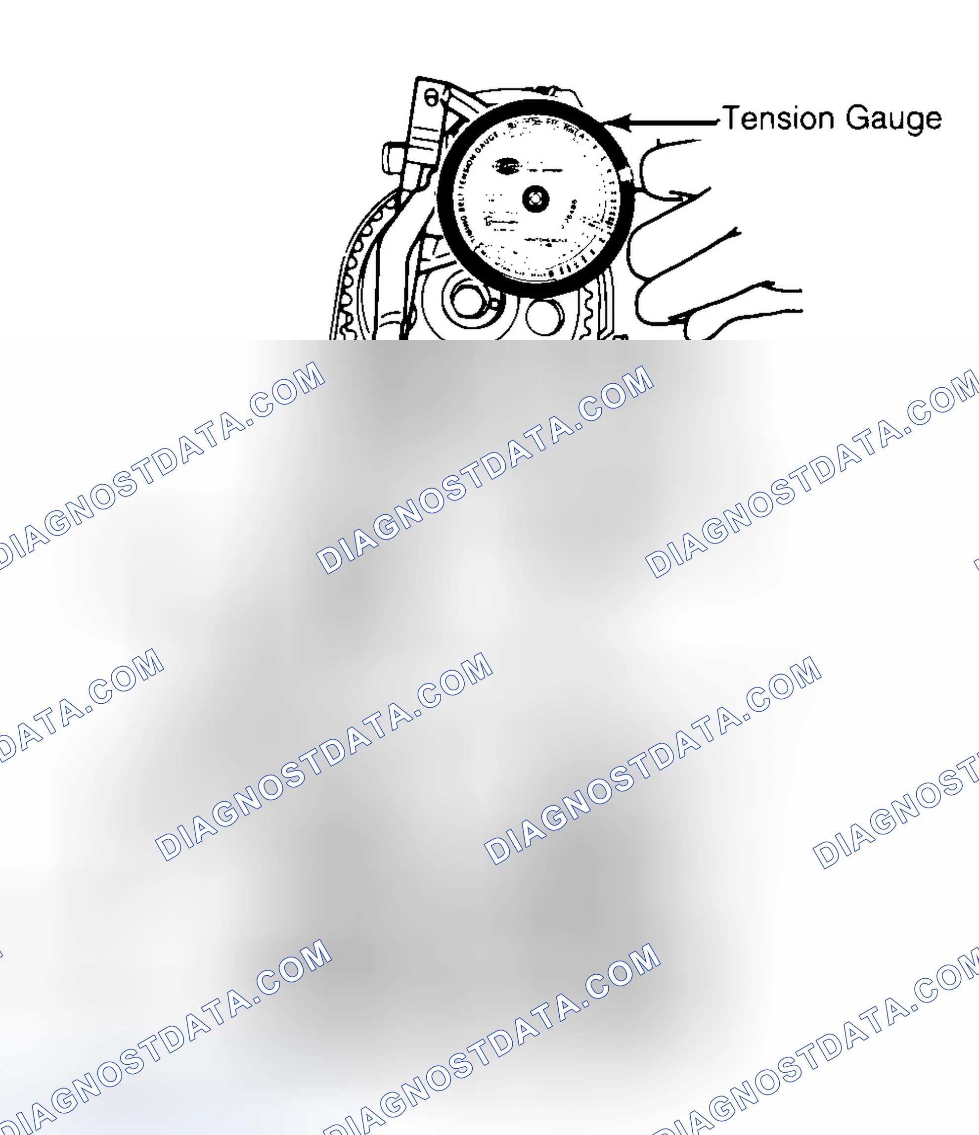 Scheme 3: Adjusting Typical Timing Belt Tension