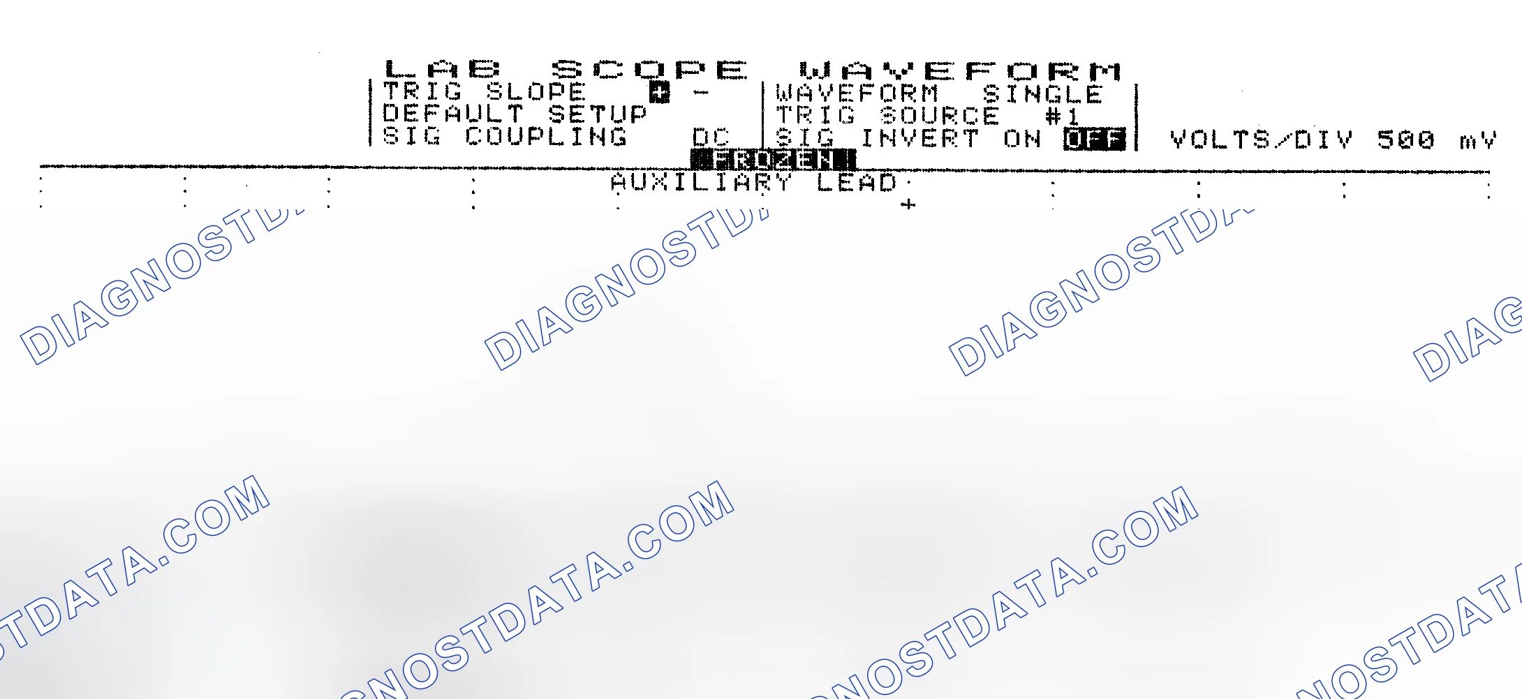 Scheme 10: Single Injector w/Excessive Current Flow - Current Pattern