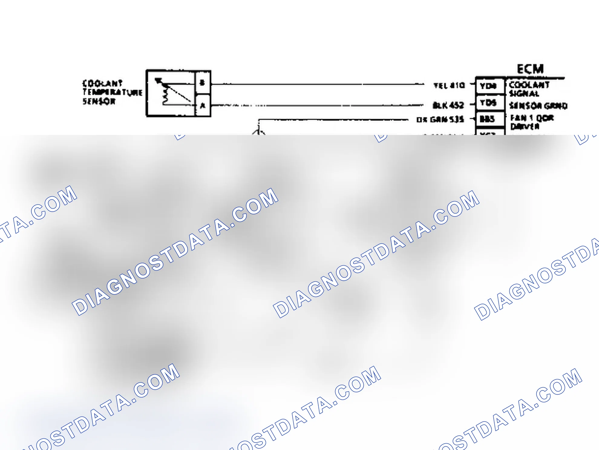 Scheme 1: CHART C-12A, COOLING FAN CHECK FUNCTIONAL CHECK 3.8L - VIN C