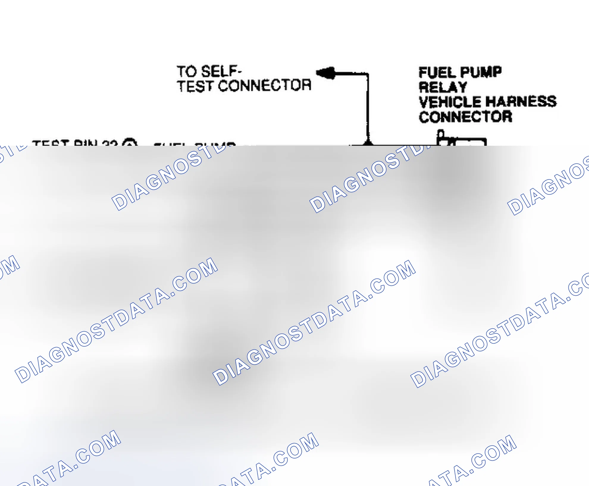 Scheme 58: Fuel Pump Monitor Ckt. Diagram (Cougar & Thunderbird)