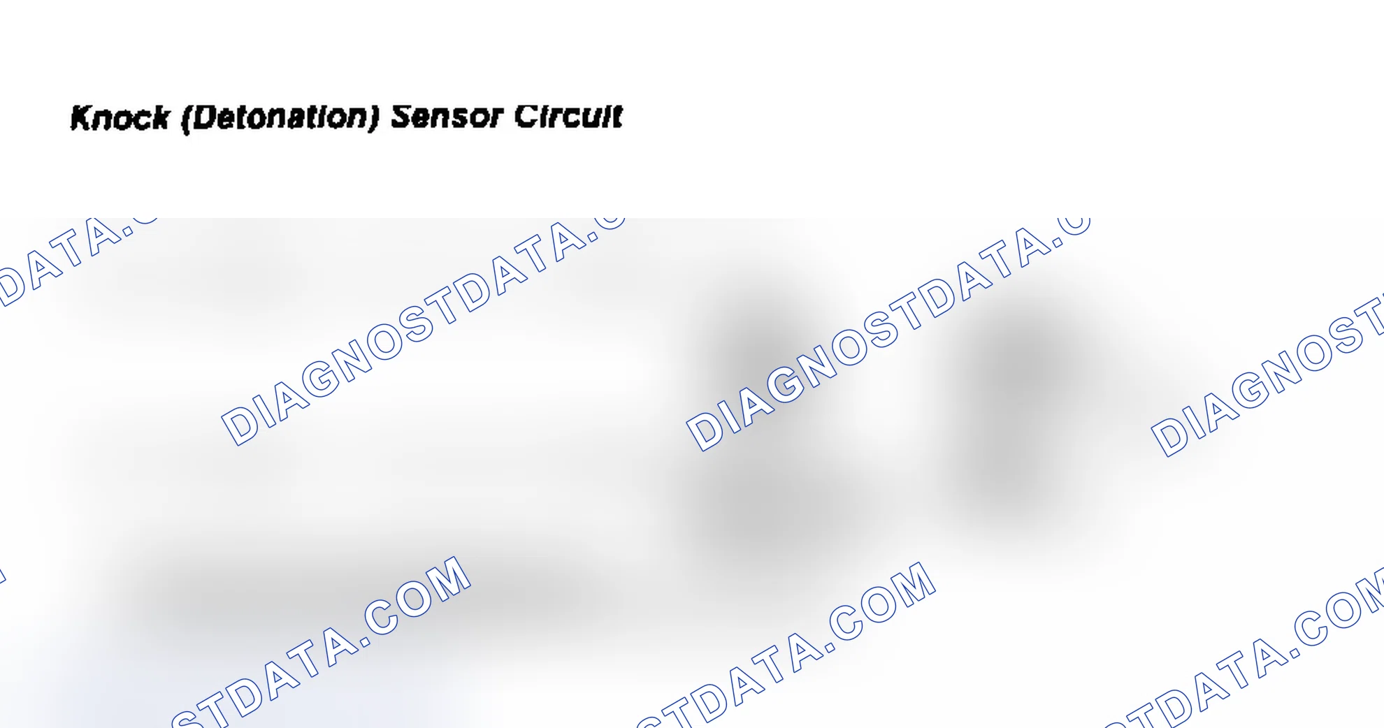 Scheme 52: Knock (Detonation) Sensor Circuit