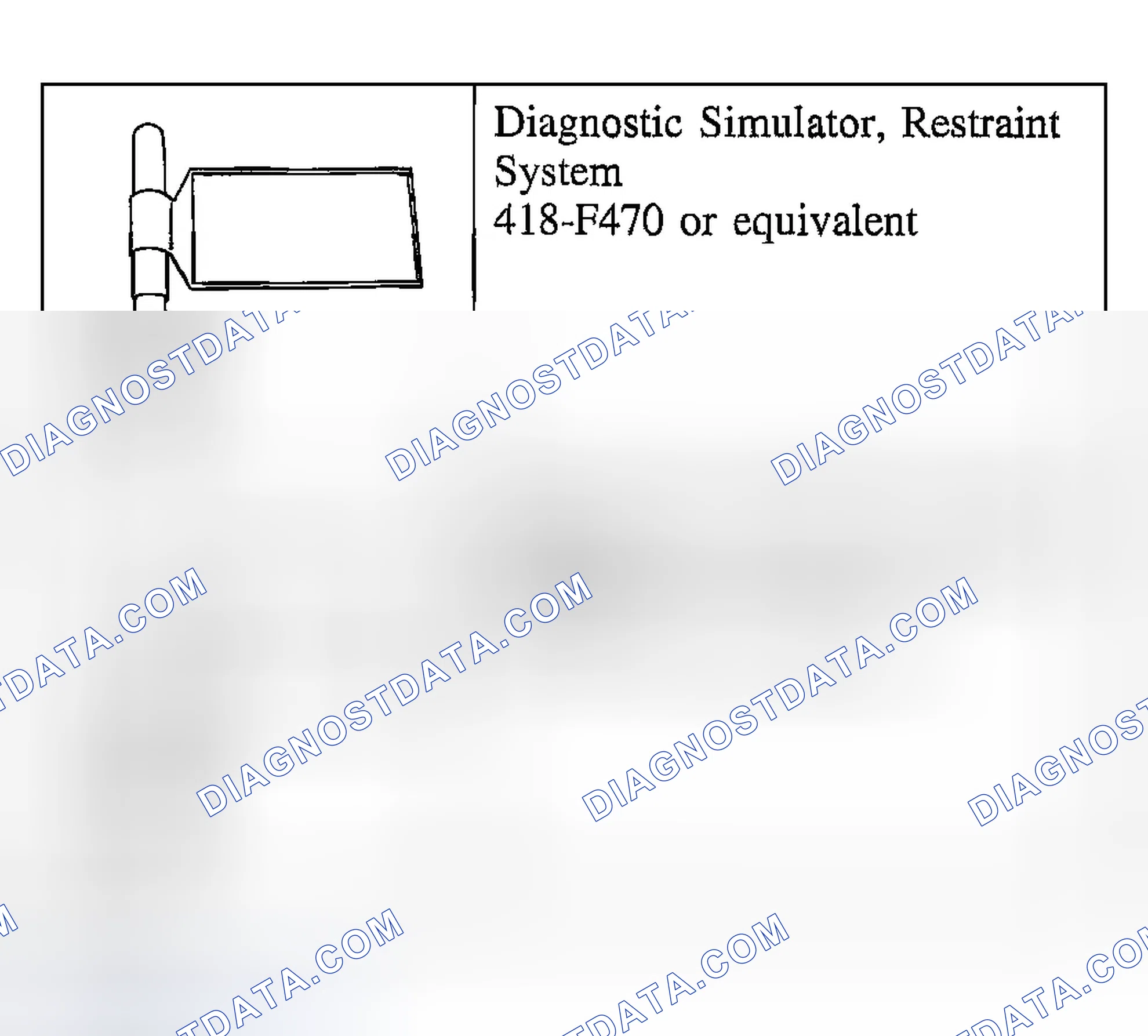 Scheme 36: Special Tool(s)