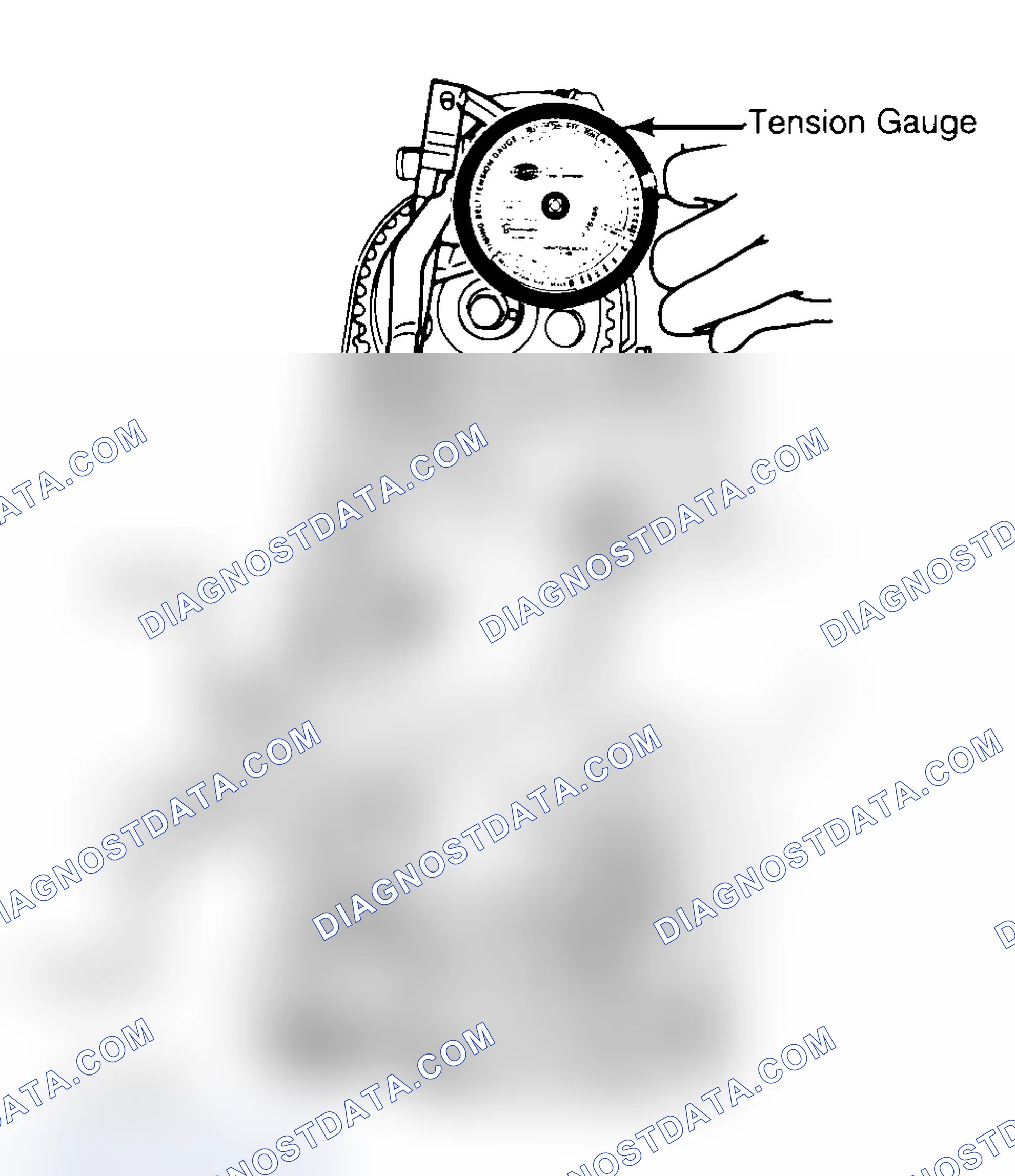Scheme 3: Adjusting Typical Timing Belt Tension