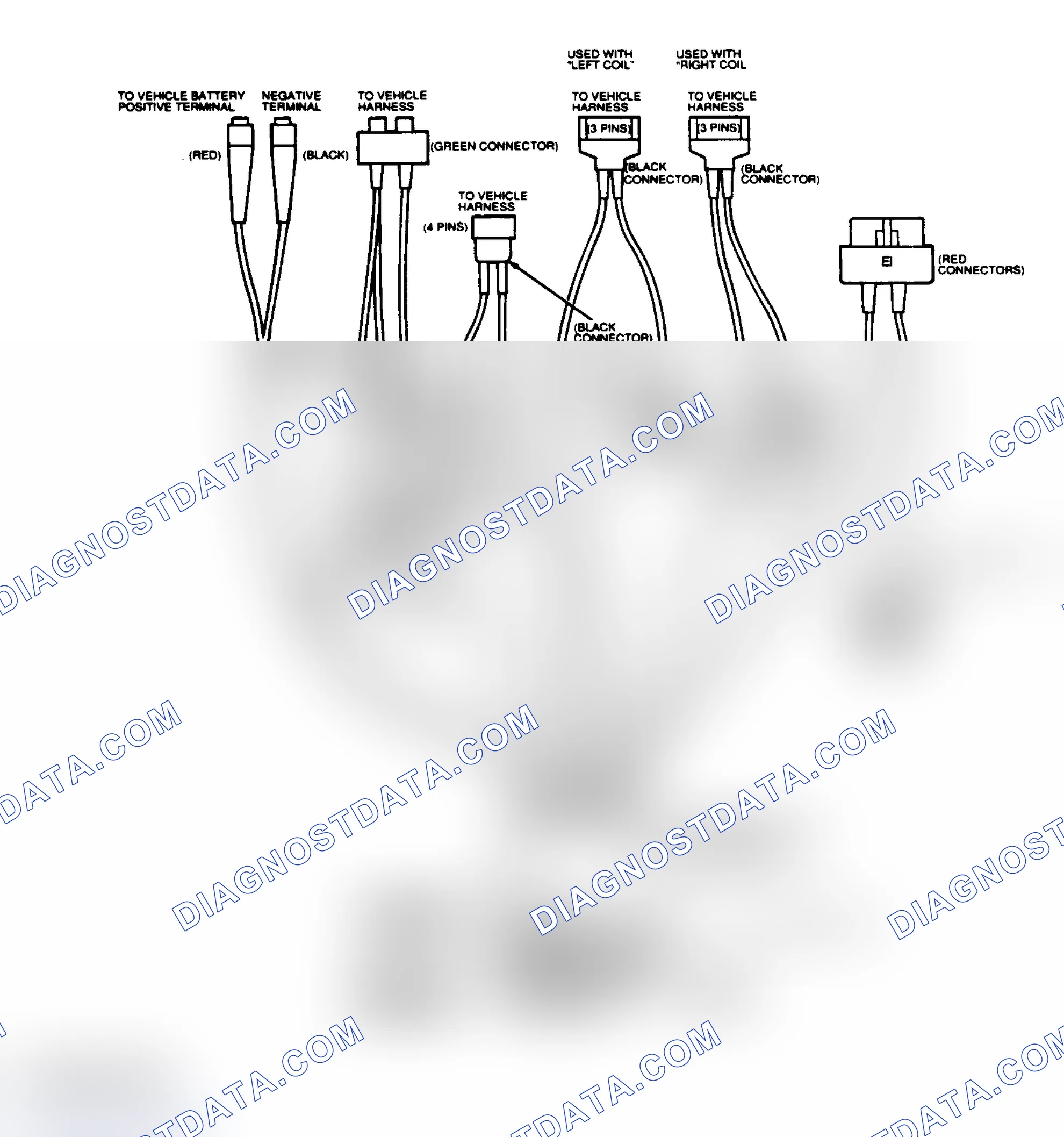 Scheme 124: EI Diagnostic Cable Diagram (4.6L)