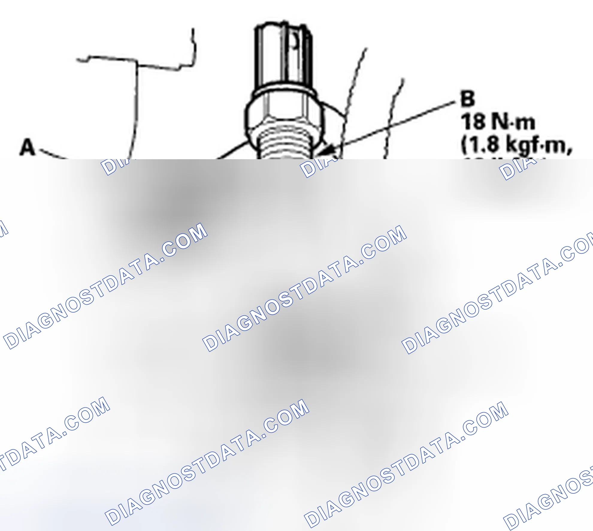 Scheme 481: ECT Sensor 2 Replacement