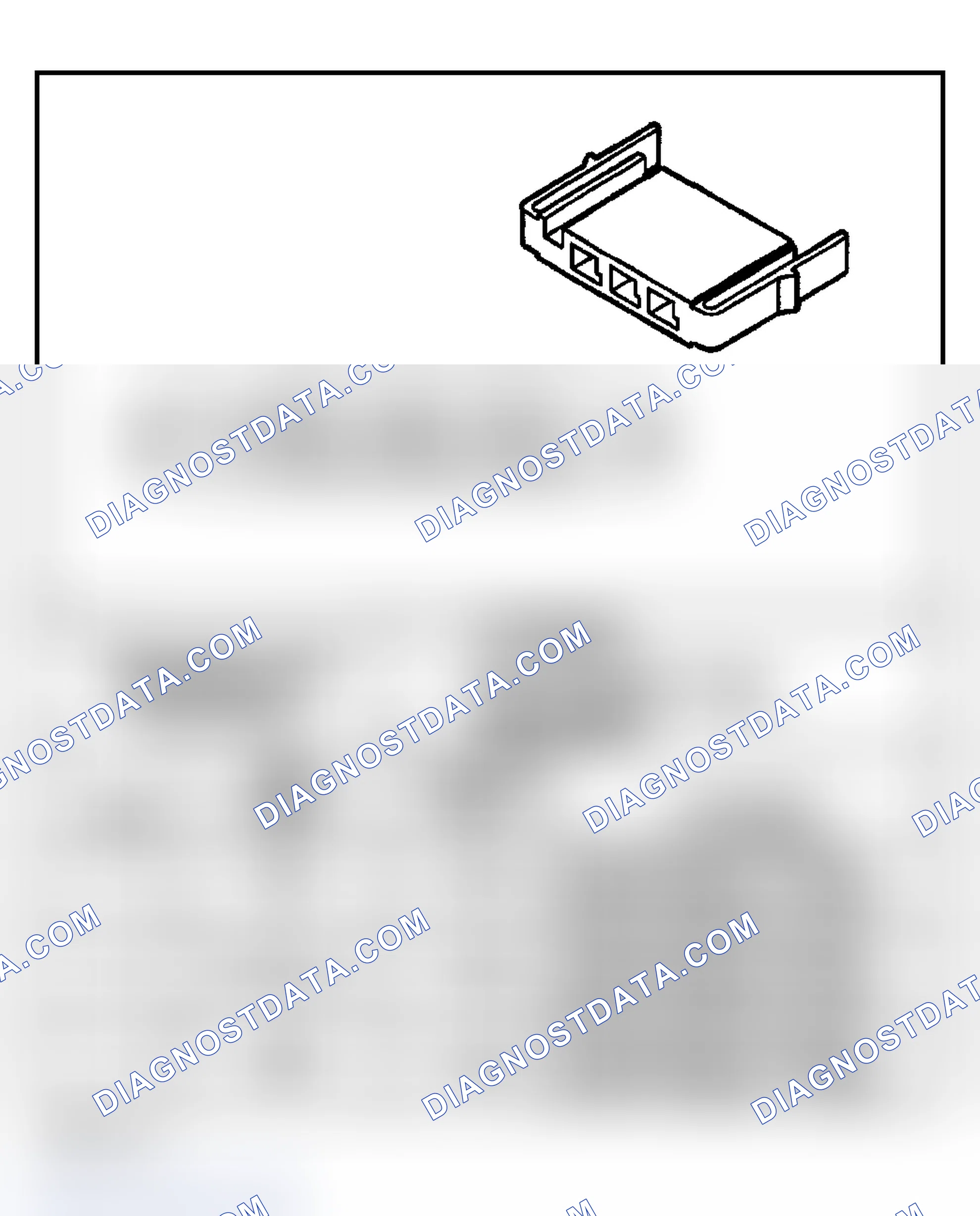Scheme 960: Automatic Transmission Internal Connector End Views