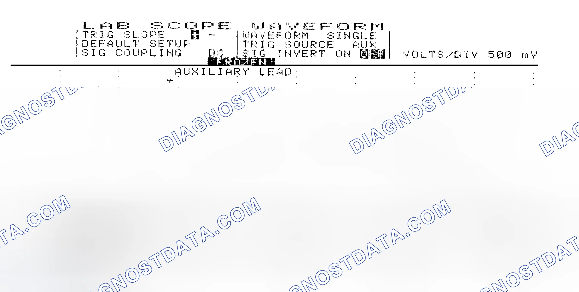 Scheme 14: Single Injector w/Excessive Current Flow - Current Pattern