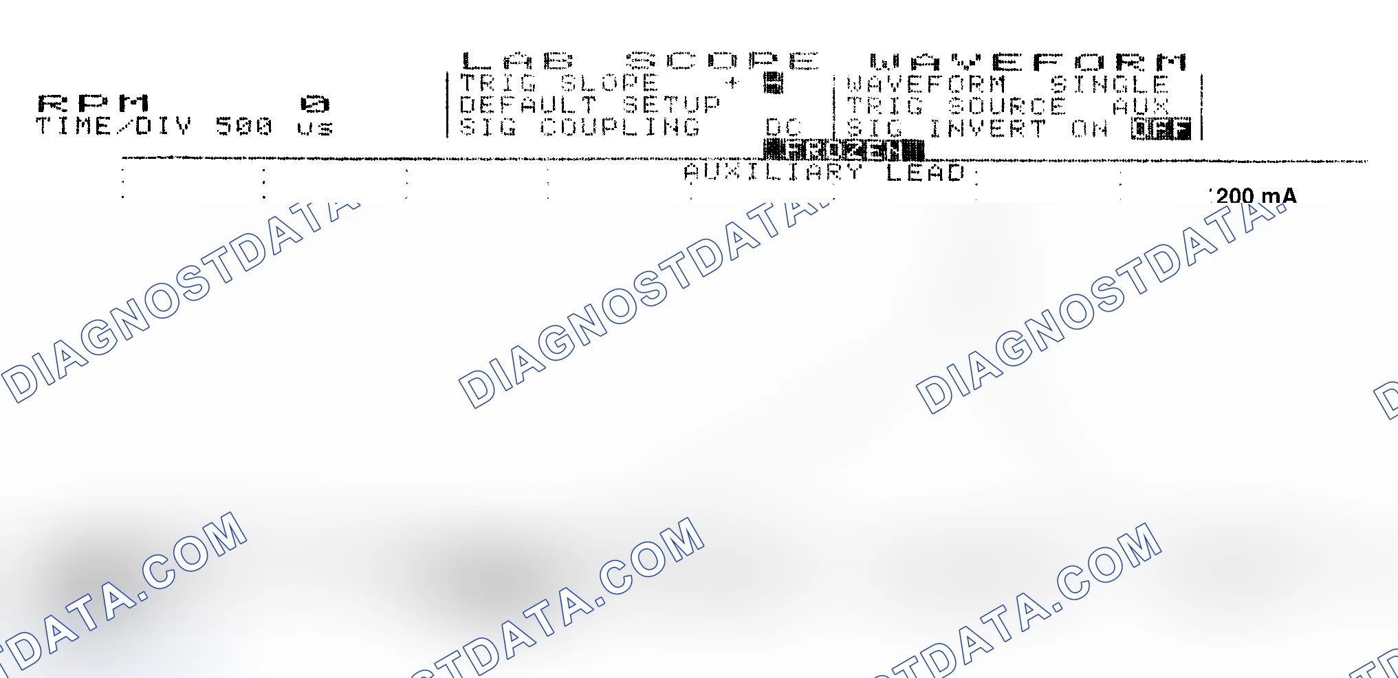 Scheme 17: Single Injector w/Normal Current Flow - Current Pattern