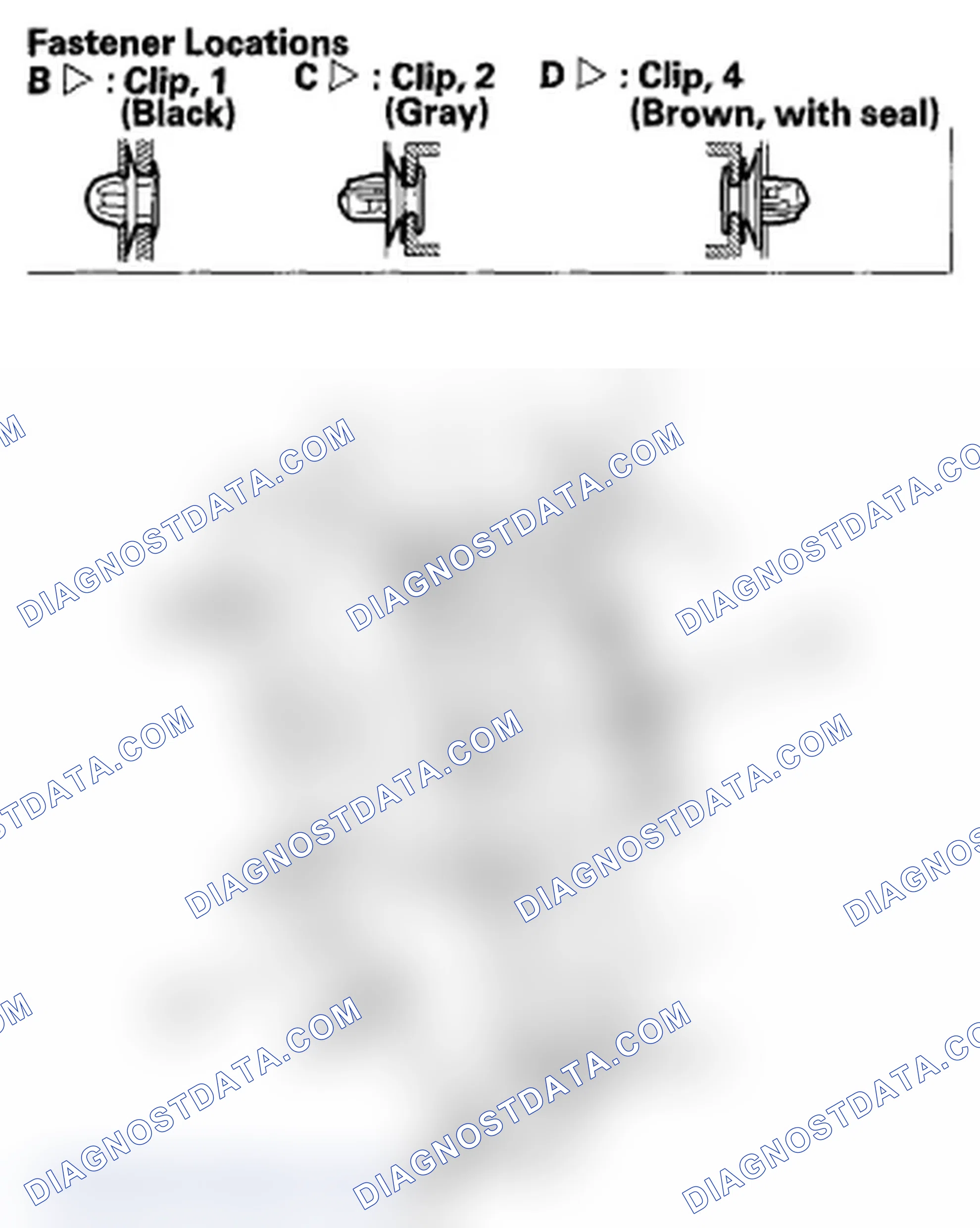 Scheme 106: Door End Trim Removal