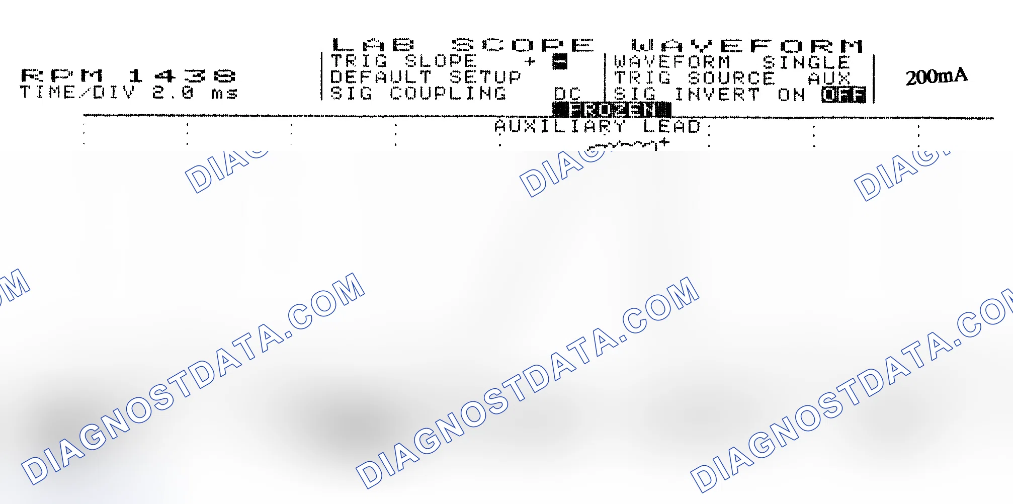 Scheme 15: Single Injector w/Normal Current Flow - Current Pattern
