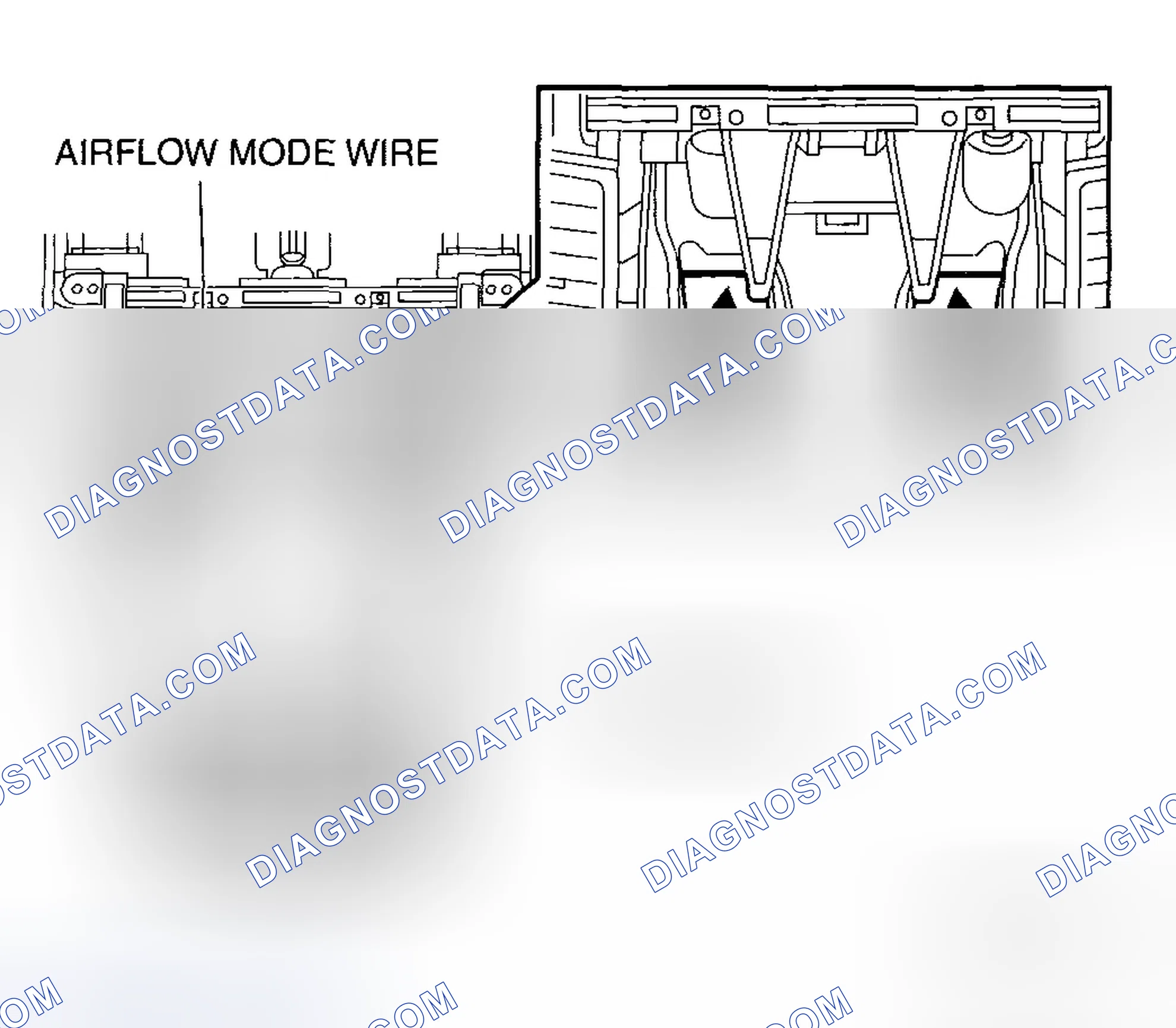 Scheme 111: CLIMATE CONTROL UNIT INSTALLATION [MANUAL AIR CONDITIONER]