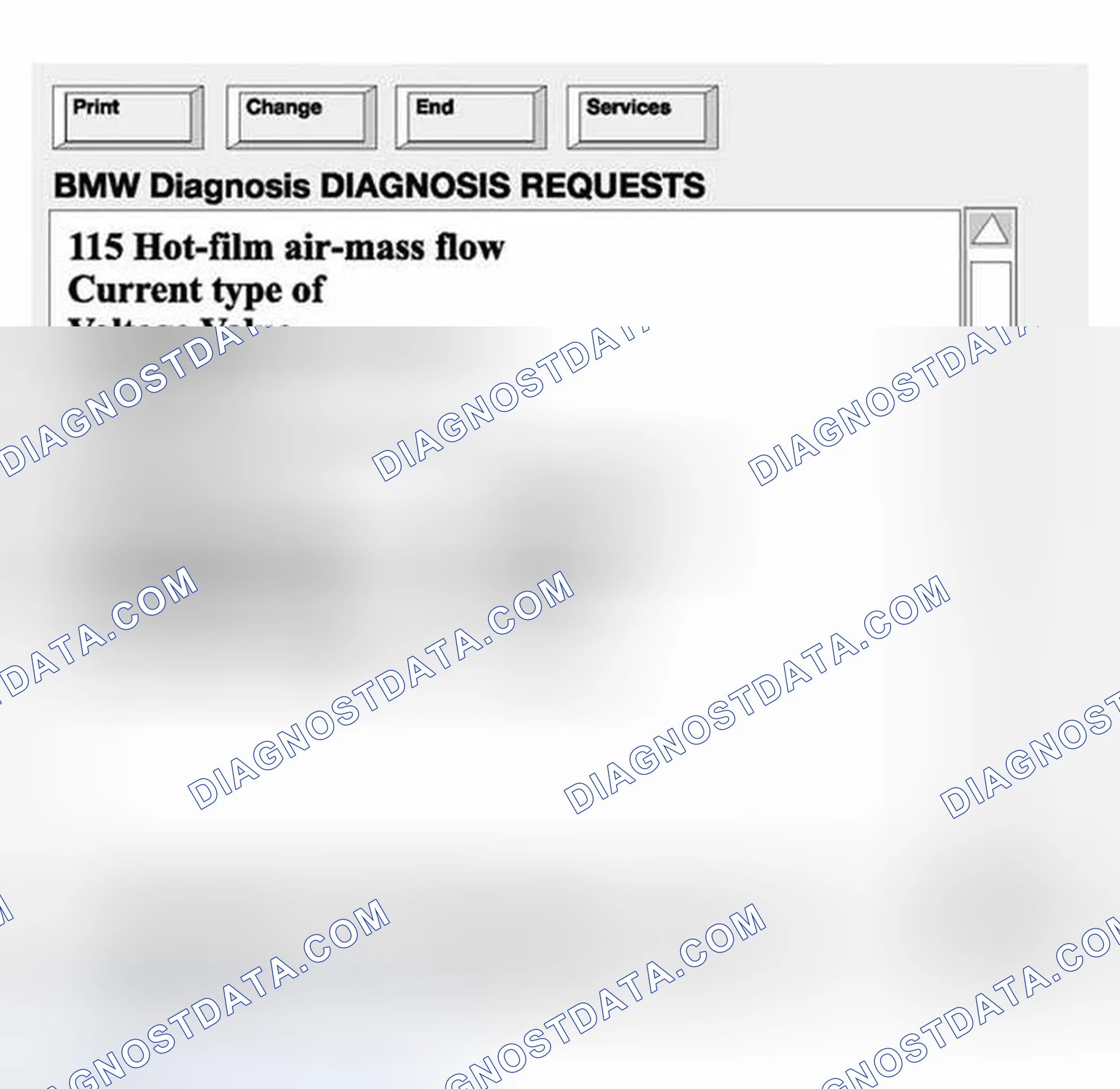 Scheme 252: BMW Fault Code (DISplus/MoDIC)