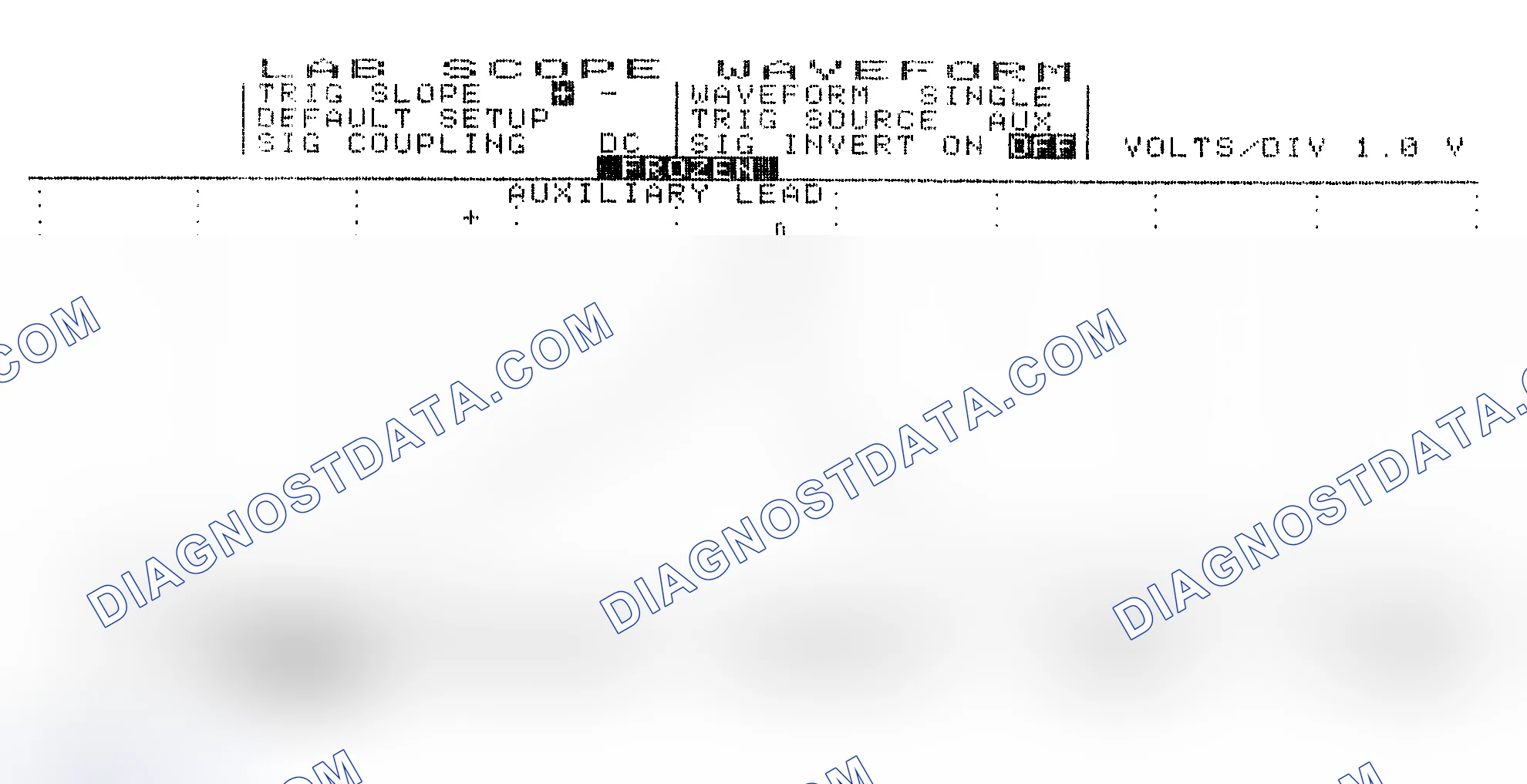 Scheme 19: Single Injector w/Excessive Current Flow - Current Pattern