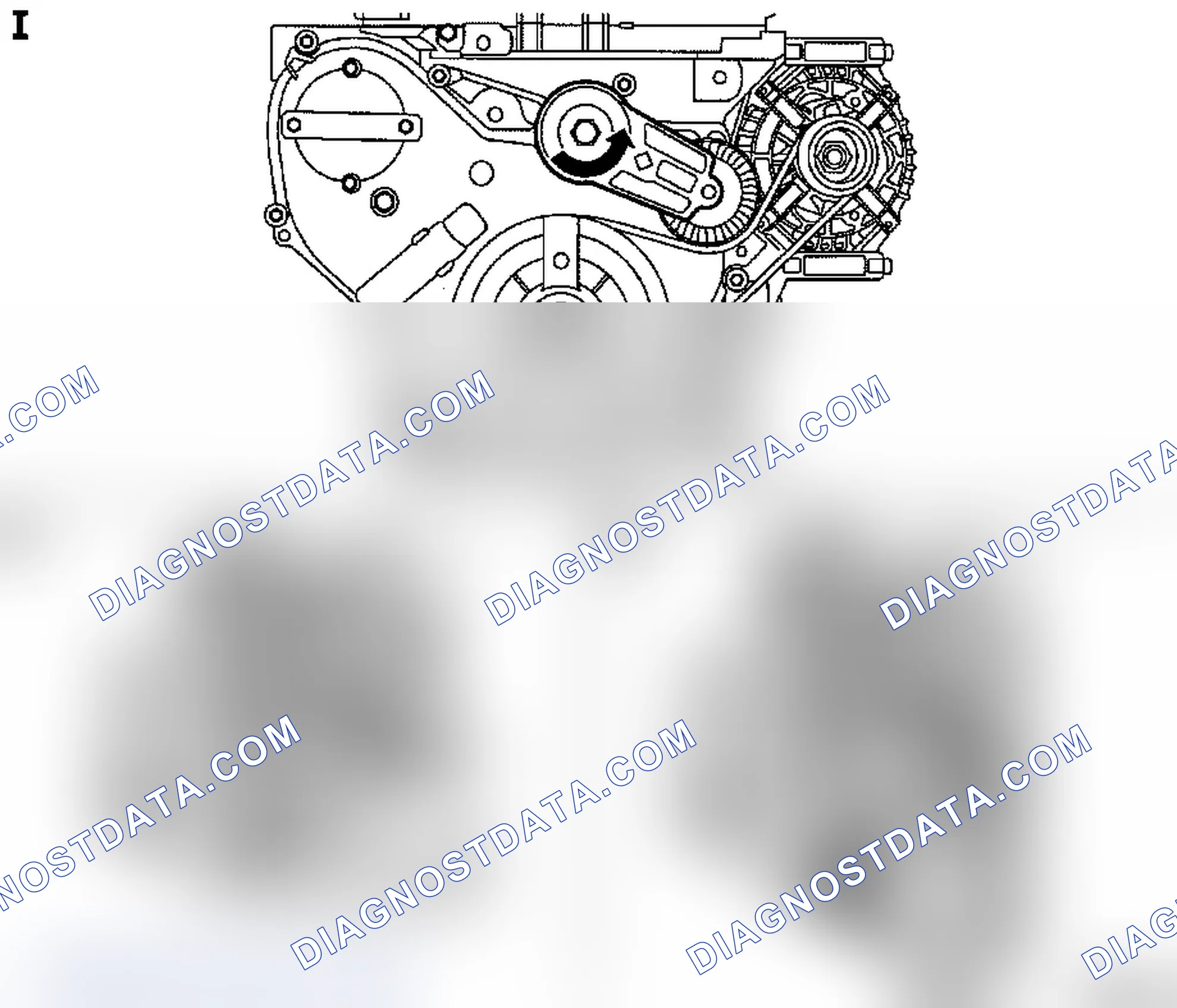 Ribbed V-Belt - Engine Timing Side