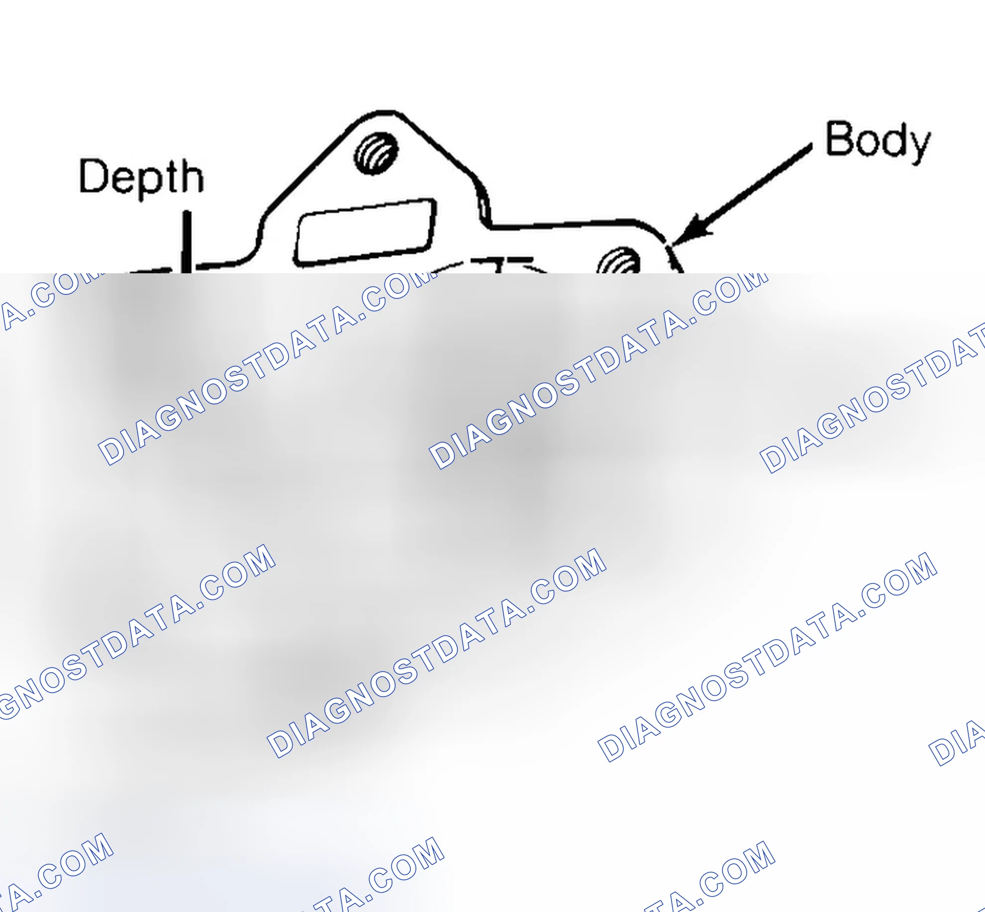Scheme 35: Measuring Oil Pump Gear Cavity
