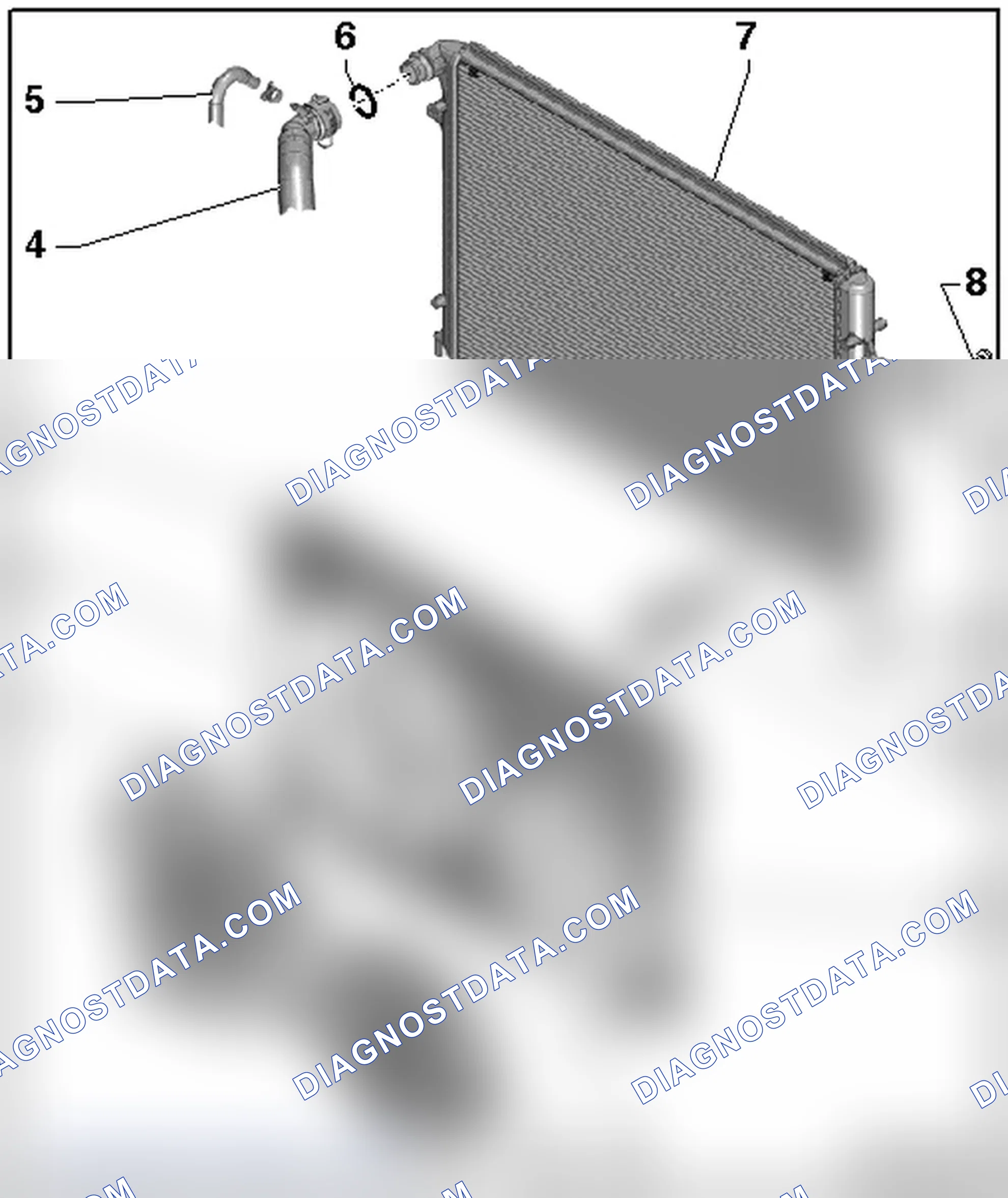 Scheme 11: RADIATOR AND COOLANT FAN OVERVIEW