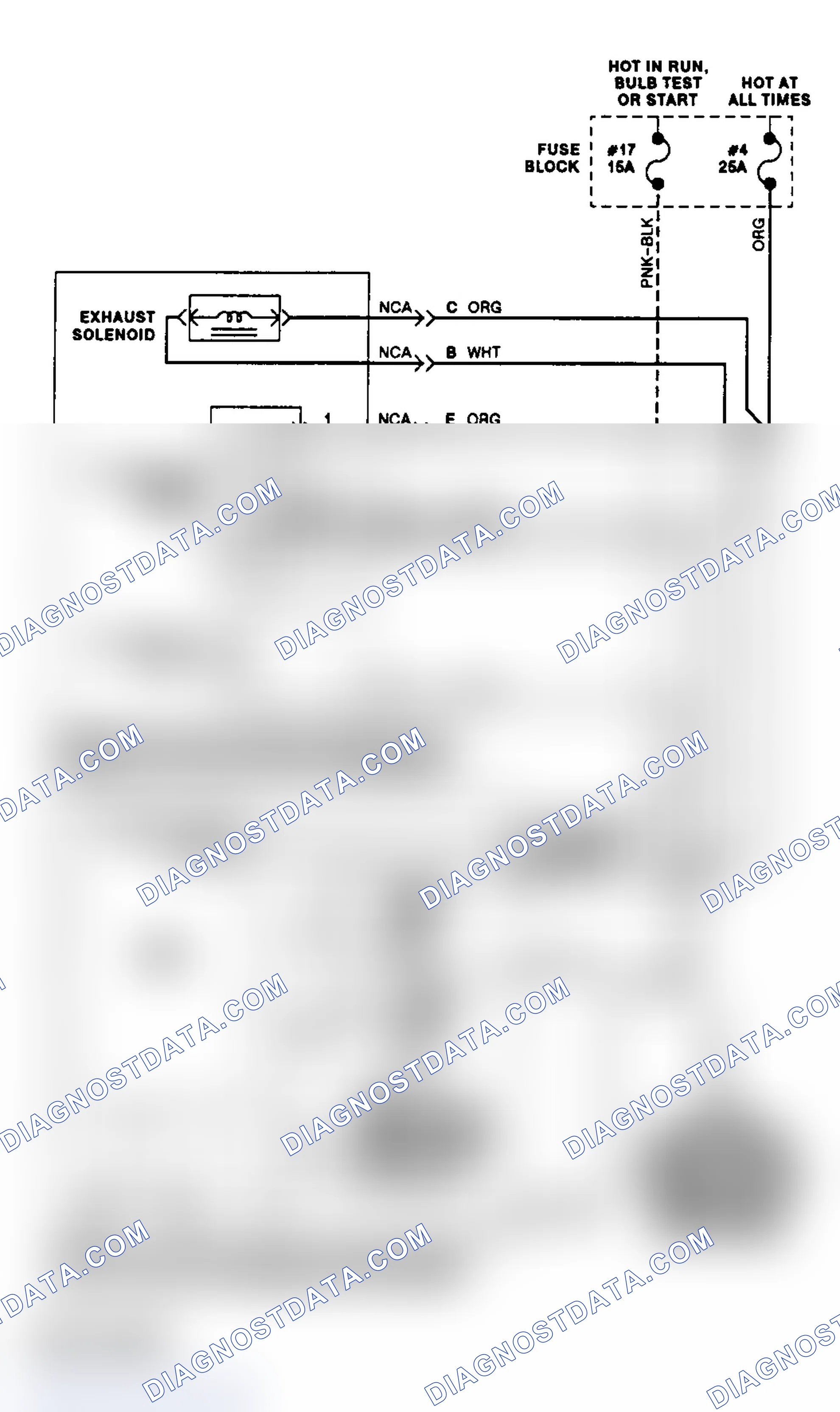 Scheme 6: Electronic Level Control System Wiring Diagram