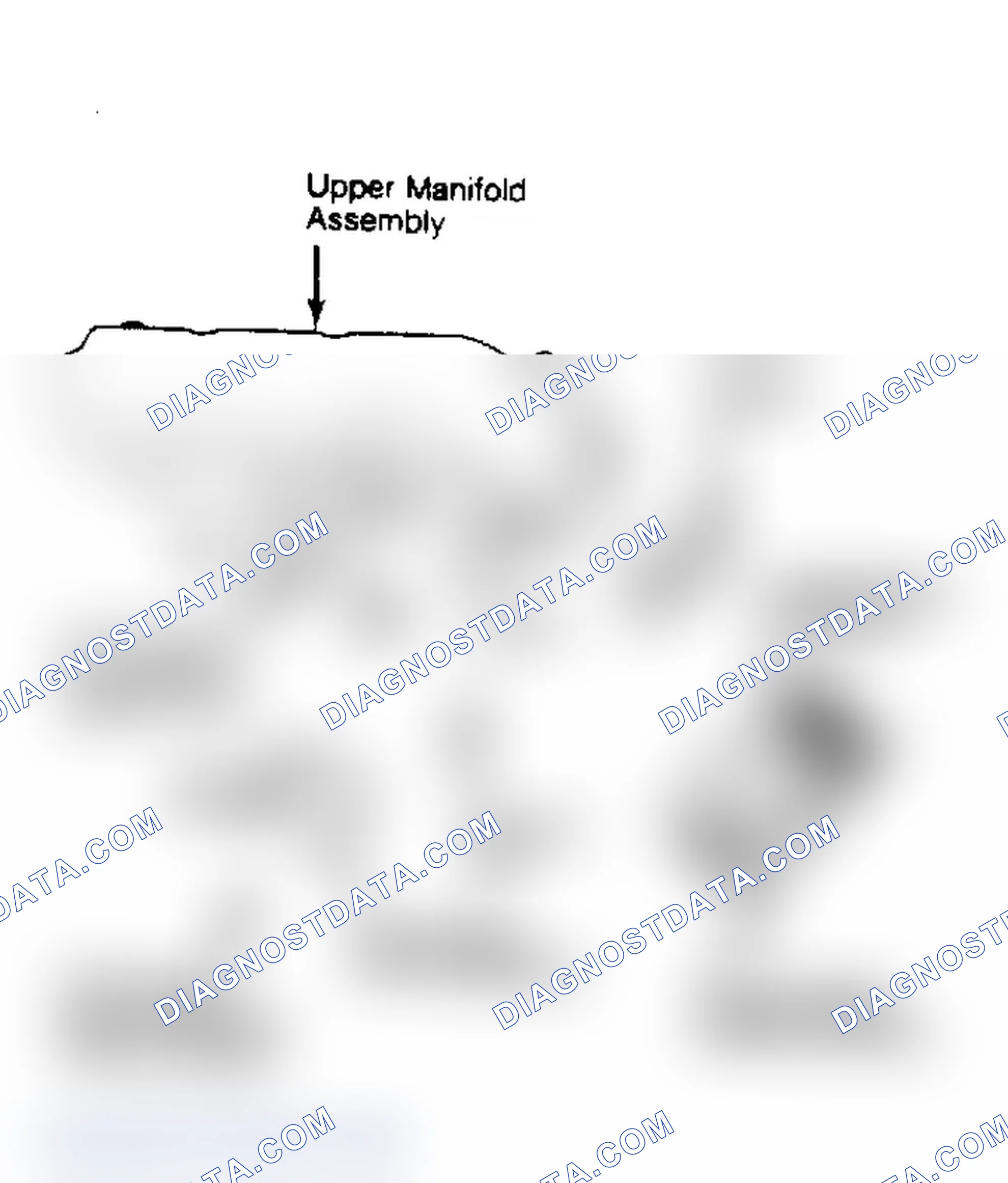 Scheme 12: 2.9L Engine Upper Intake Manifold & Temp. Sens. Location