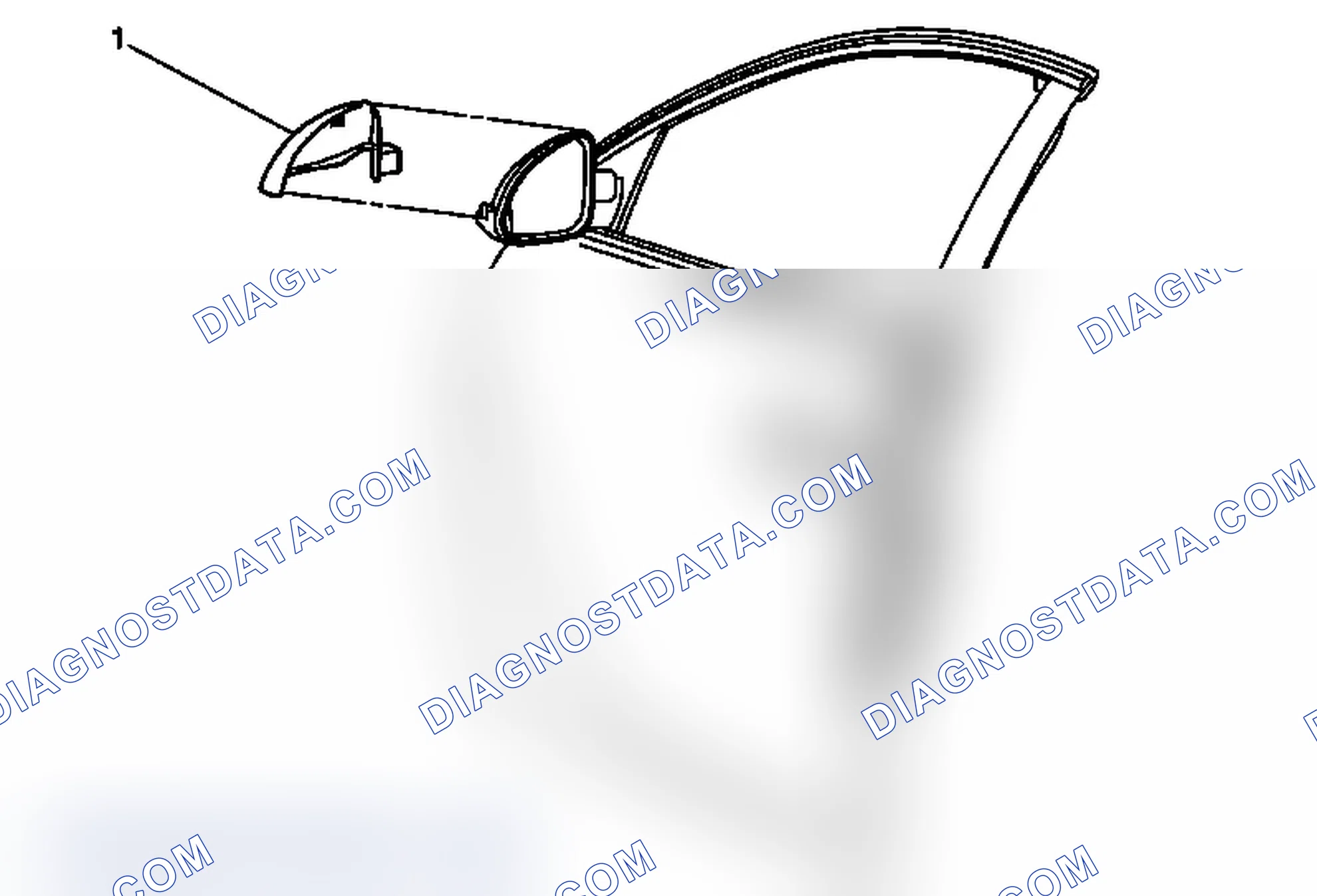 Scheme 8: Outside Rearview Mirror Housing Replacement