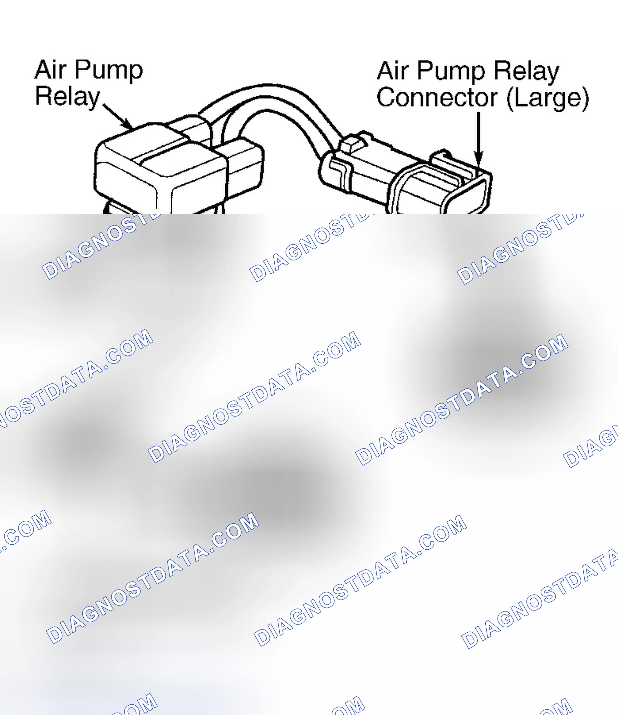 Scheme 28: AIR PUMP RELAY TEST (S2000)