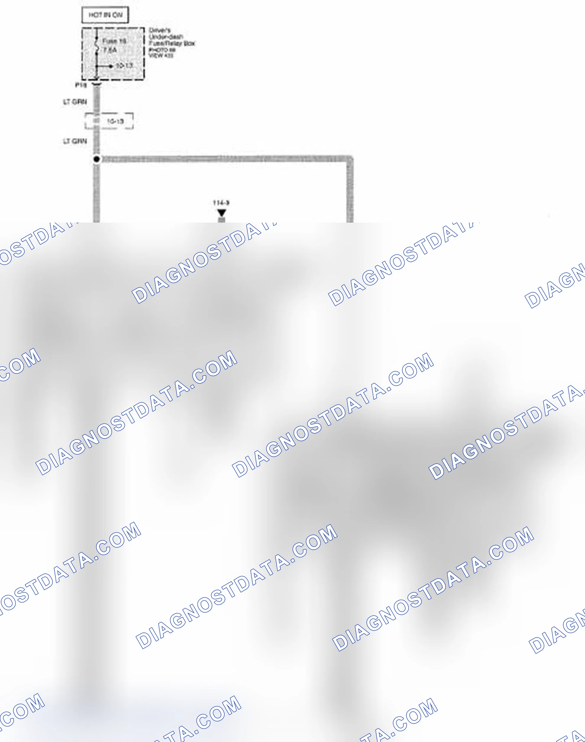 Scheme 310: Front Seat Heaters Circuit Diagram - Without Ventilated Seats (Page 147)