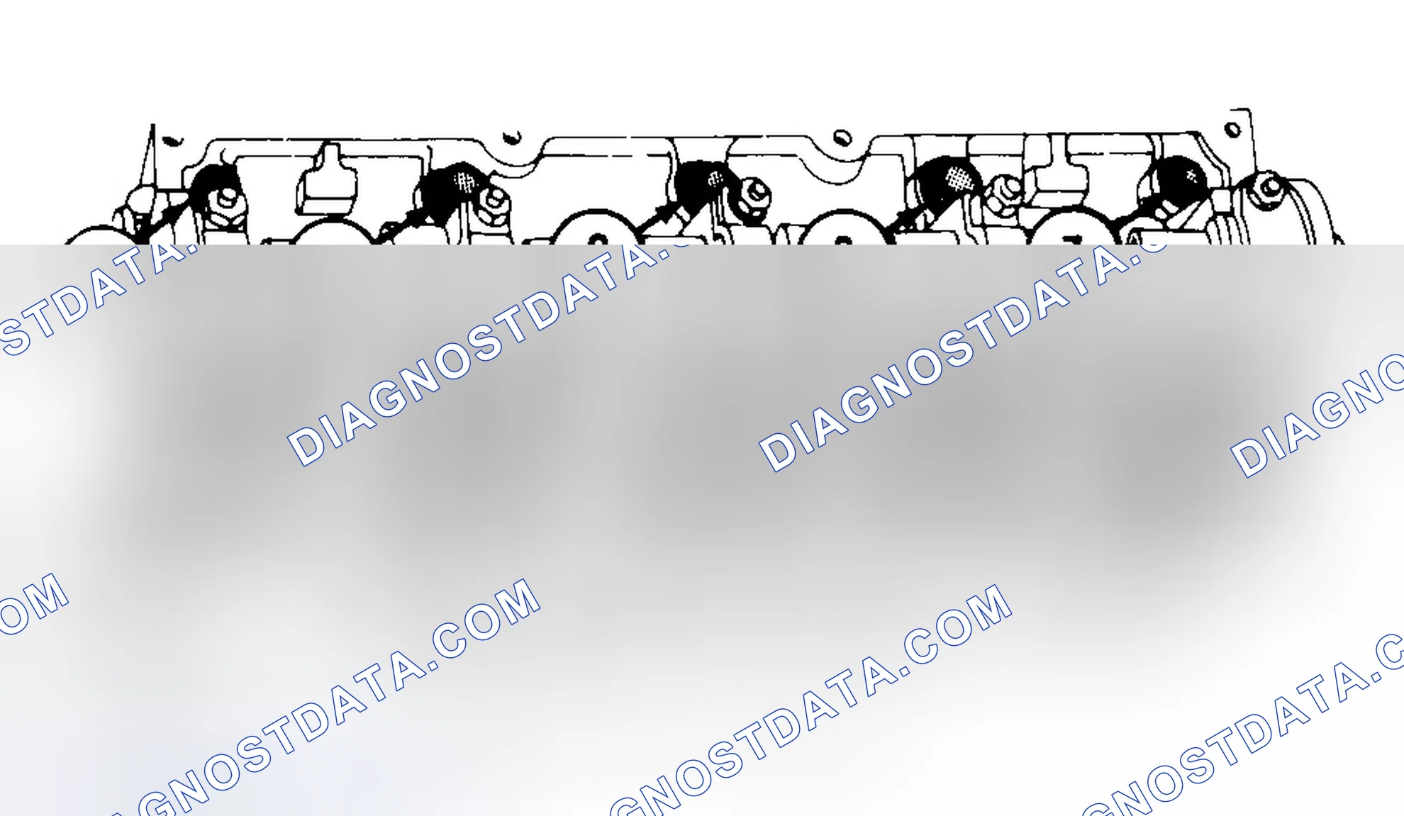 Scheme 7: Typical Cylinder Head Tightening or Loosening Sequence