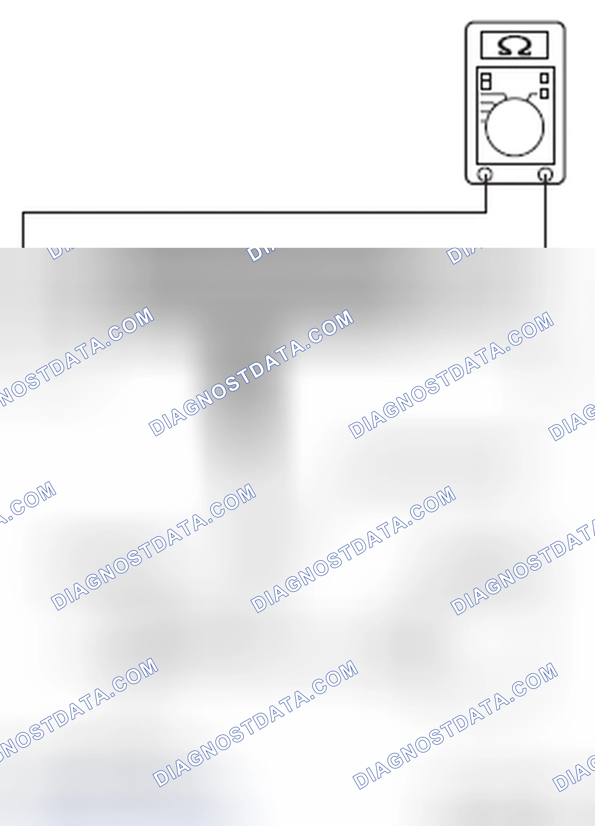Scheme 105: CONTINUITY CHECK AT WIRING HARNESS-SIDE CONNECTOR