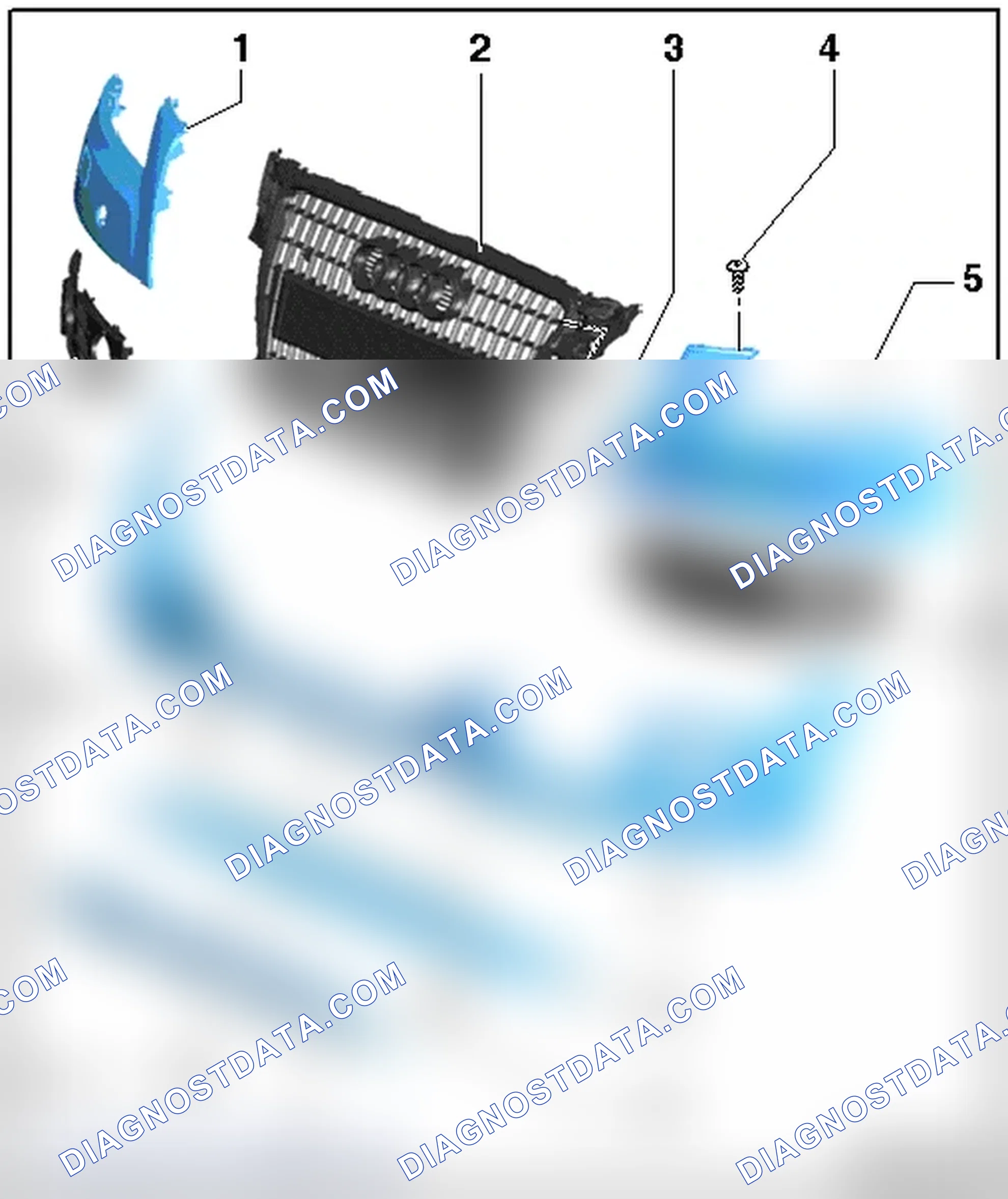 Scheme 121: BUMPER COVER OVERVIEW, ALLROAD