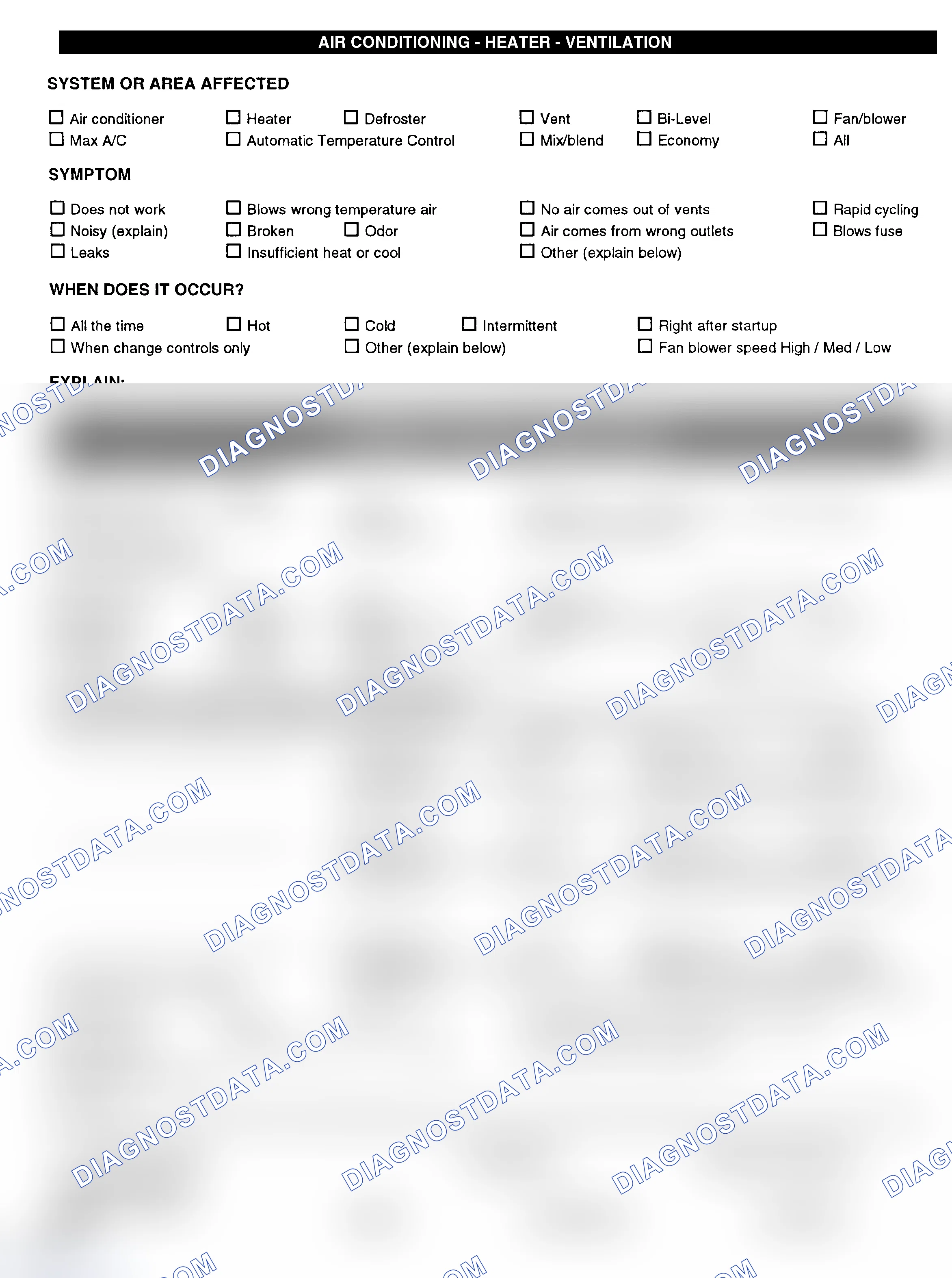 Scheme 4: Symptom Check List - Page 3