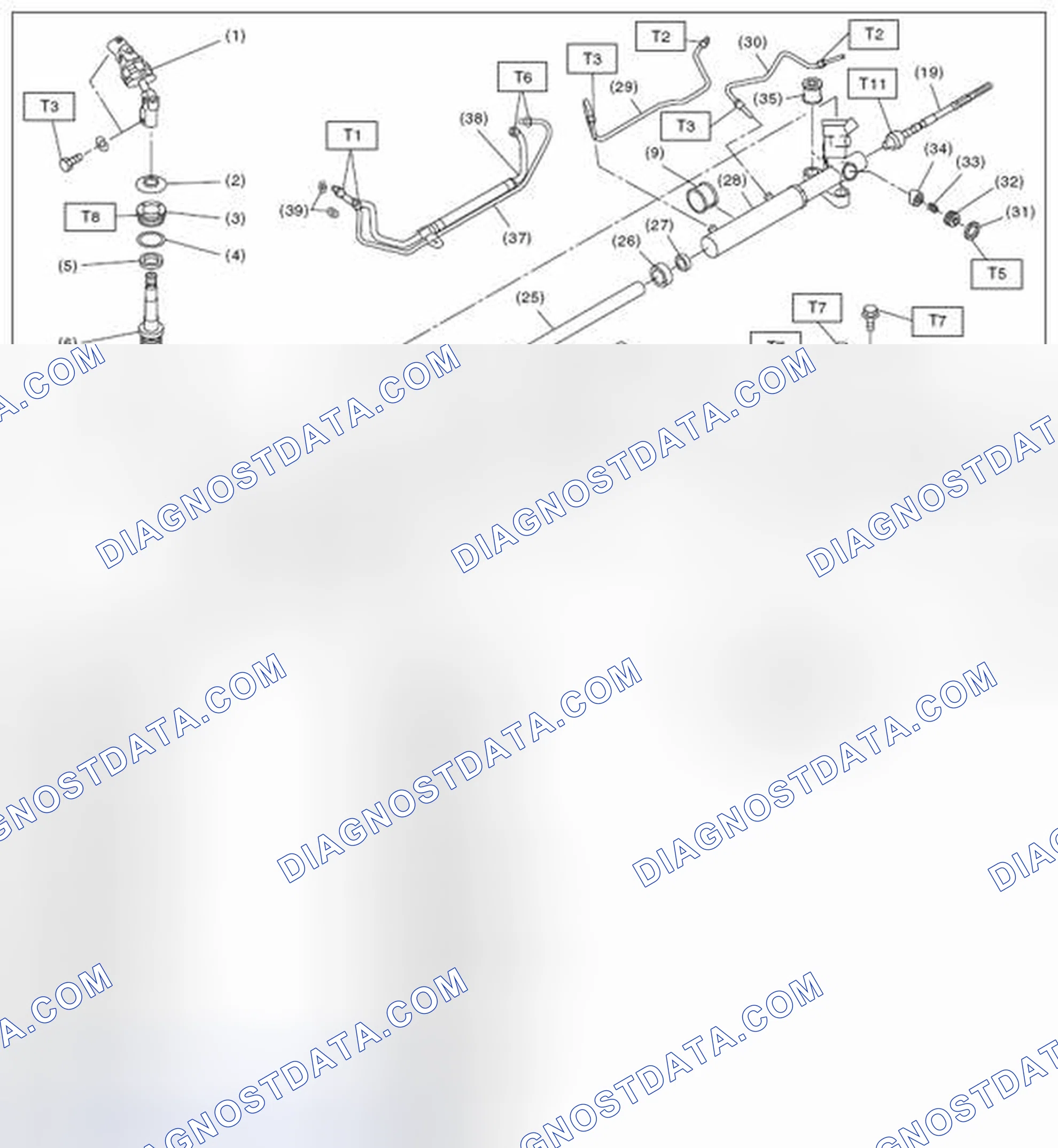 Scheme 19: STEERING GEARBOX