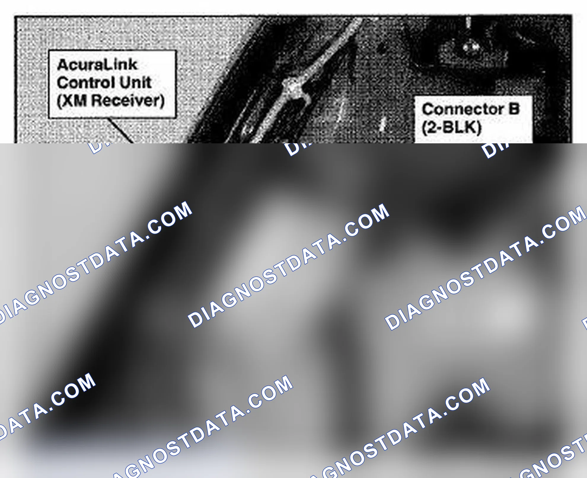Scheme 510: Right C-Pillar (Acuralink) Component Location (Photo 123)