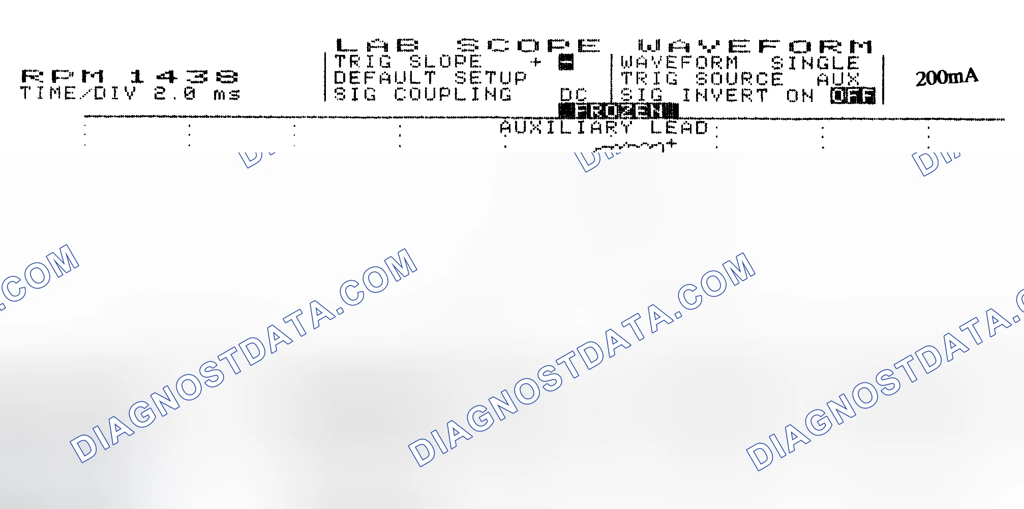Scheme 15: Single Injector w/Normal Current Flow - Current Pattern