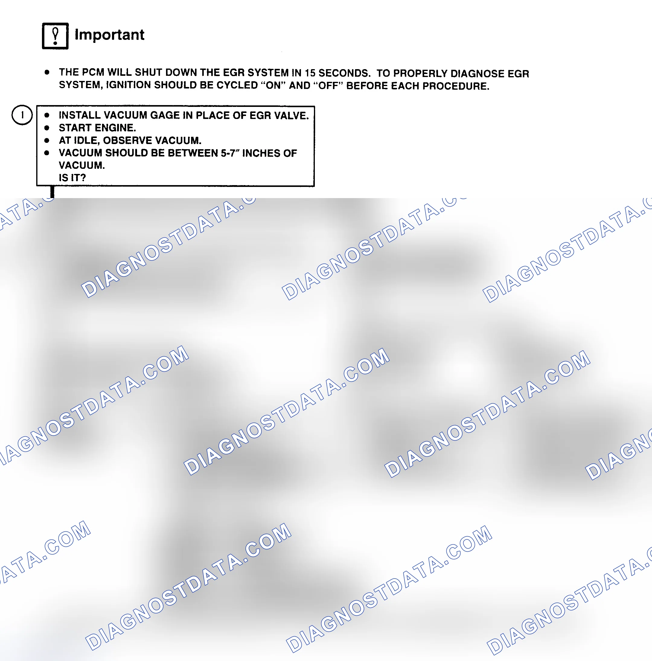 Scheme 196: DTC 32 Flow Chart ("C" & "K" Series) EGR Circuit Error