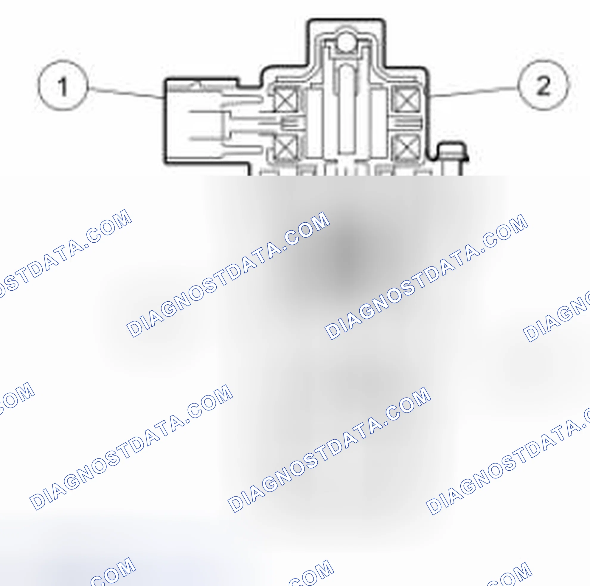 Scheme 18: Identifying EEGR Connector, Stepper Motor, Valve Seat And Spring