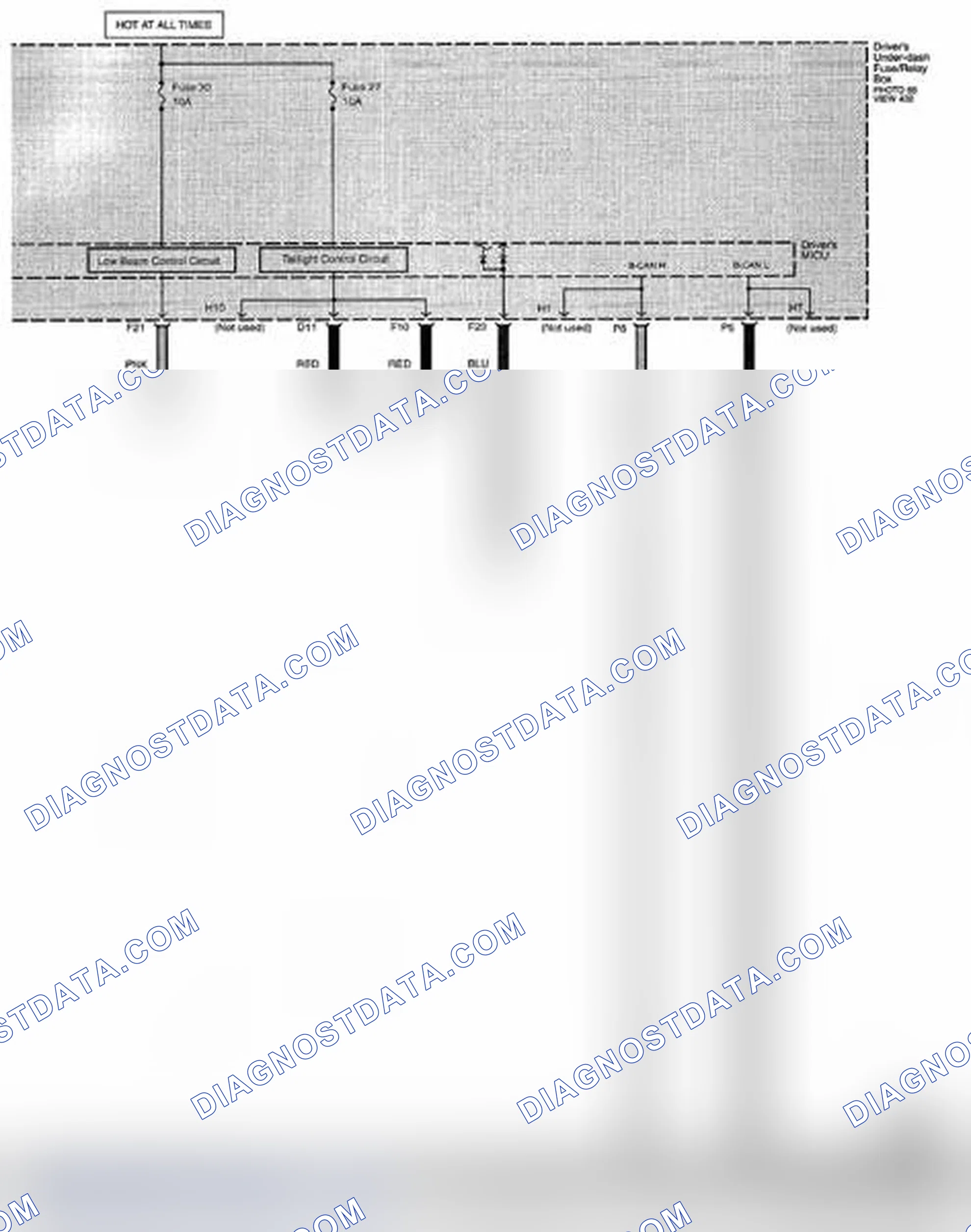 Scheme 276: Keyless Entry System/Power Door Lock System/Security System Circuit Diagram (Page 130-3)