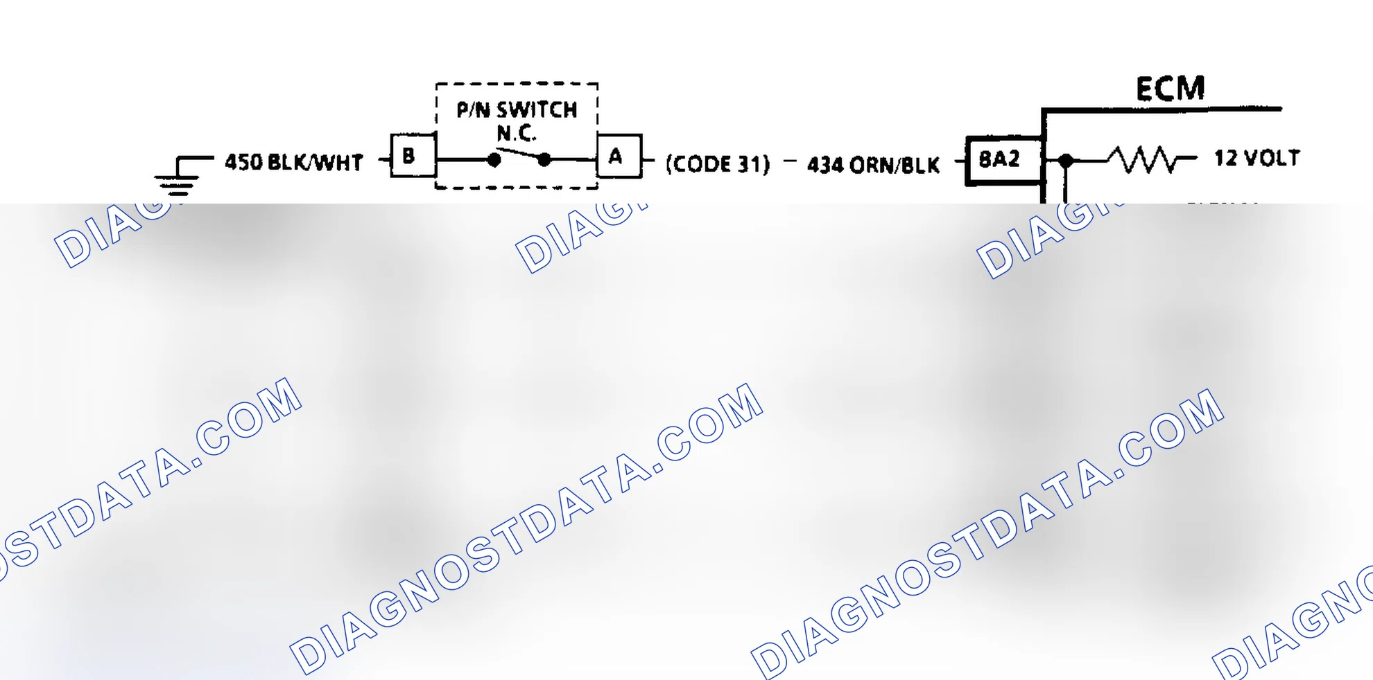 Scheme 55: Code 27/28 or 29: Gear Switch Ckt Diag