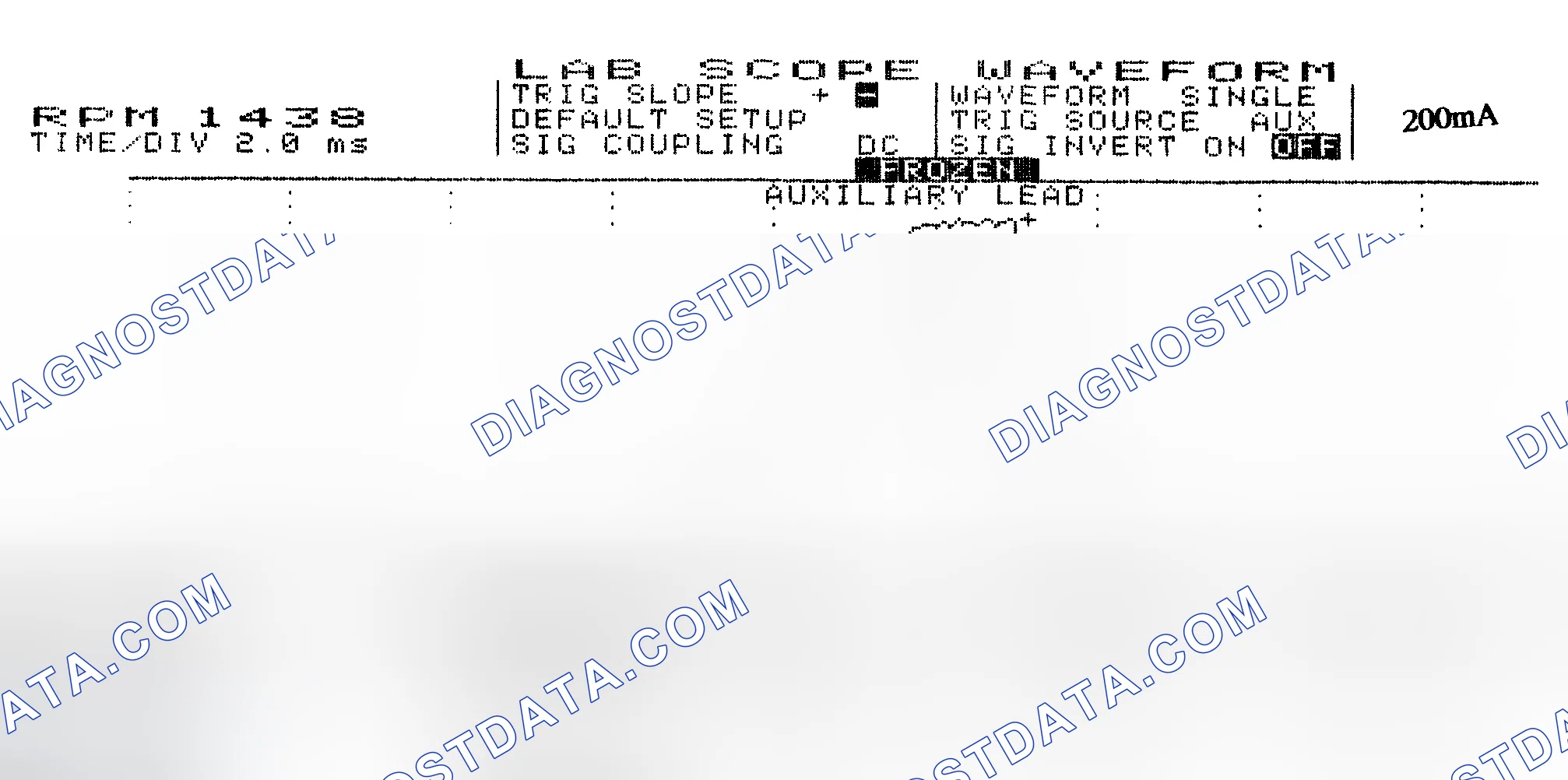 Scheme 15: Single Injector w/Normal Current Flow - Current Pattern