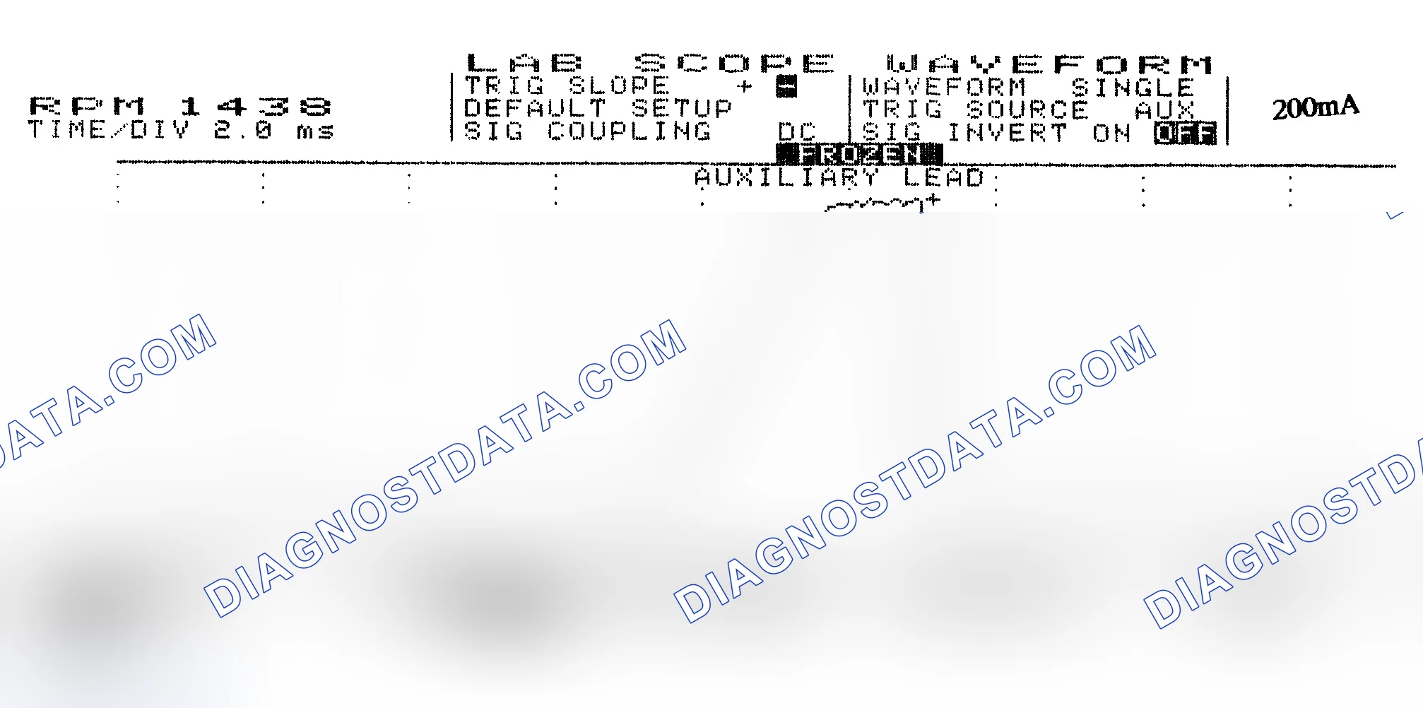 Scheme 15: Single Injector w/Normal Current Flow - Current Pattern