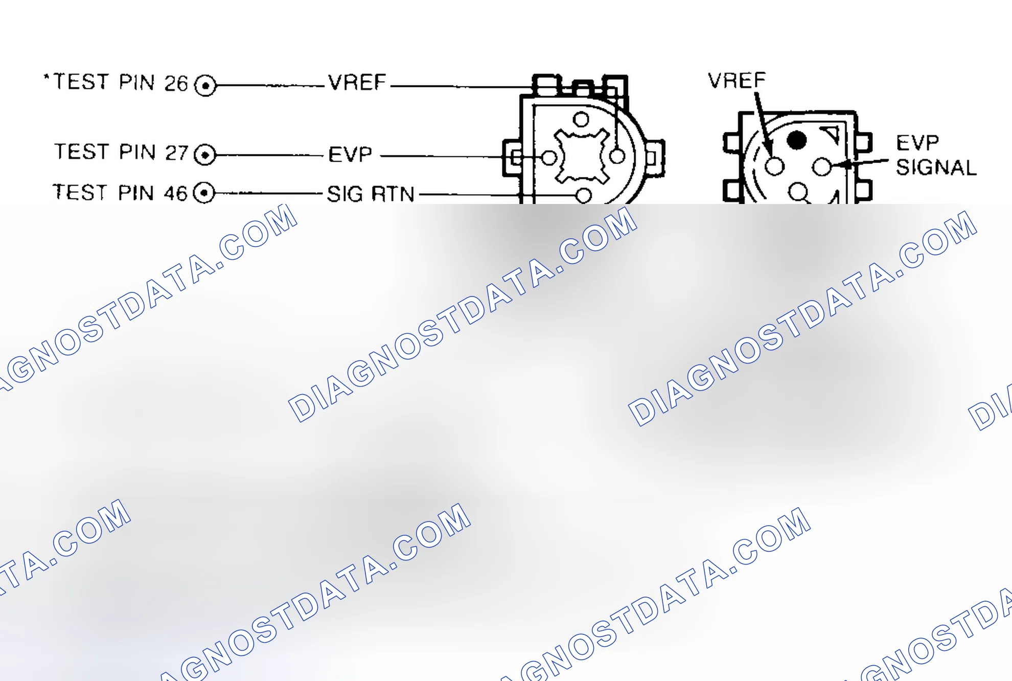 Scheme 79: Identifying EVP Sensor & EVR Solenoid Connector Terminals