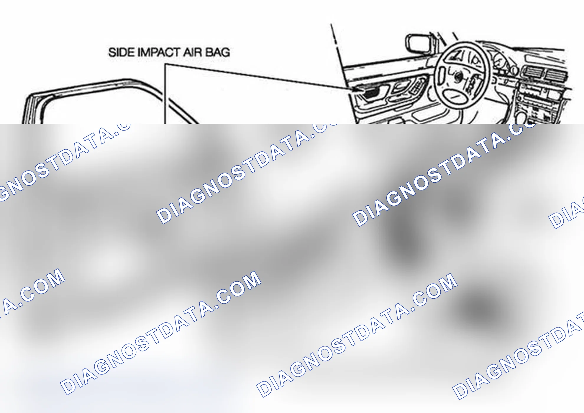 Scheme 62: SIDE AIR BAG ASSEMBLY (FRONT/REAR)